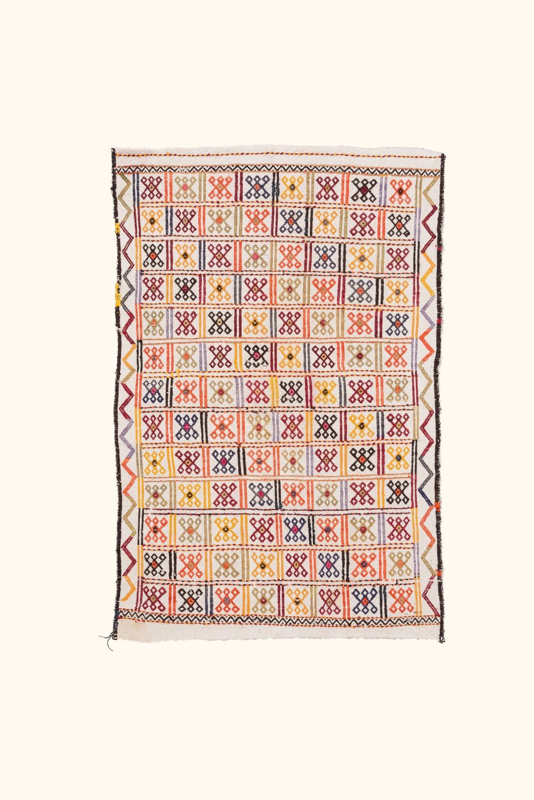 Vintage Kilim Denizli 129 x 89 cm - Wild Heart Free Soul
