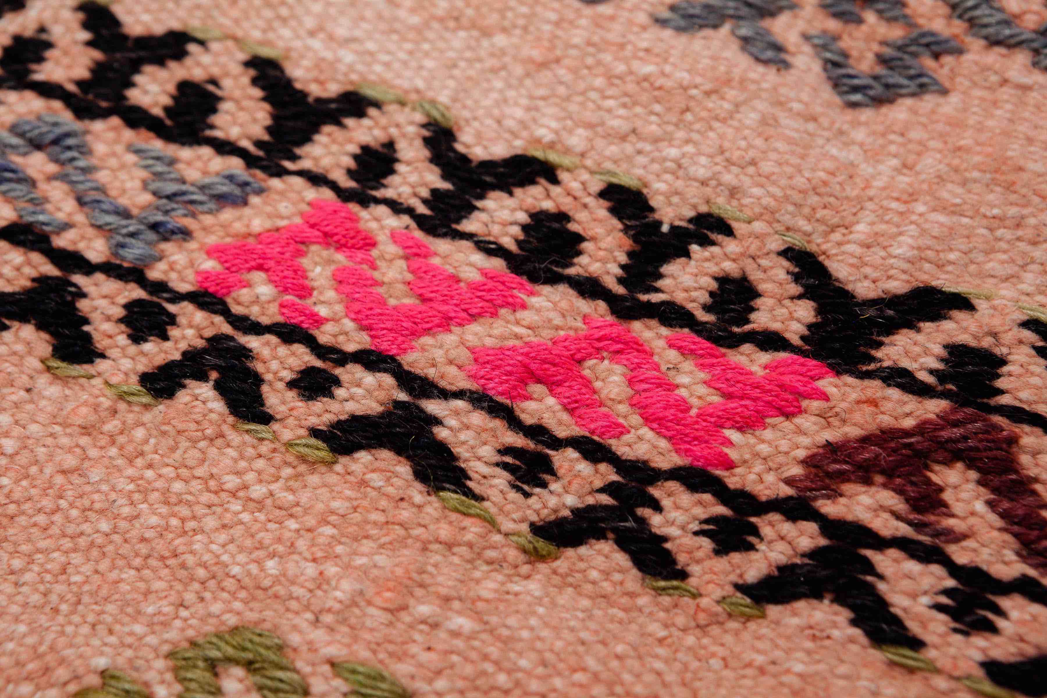 Vintage Kilim Denizli 145x60cm - Wild Heart Free Soul