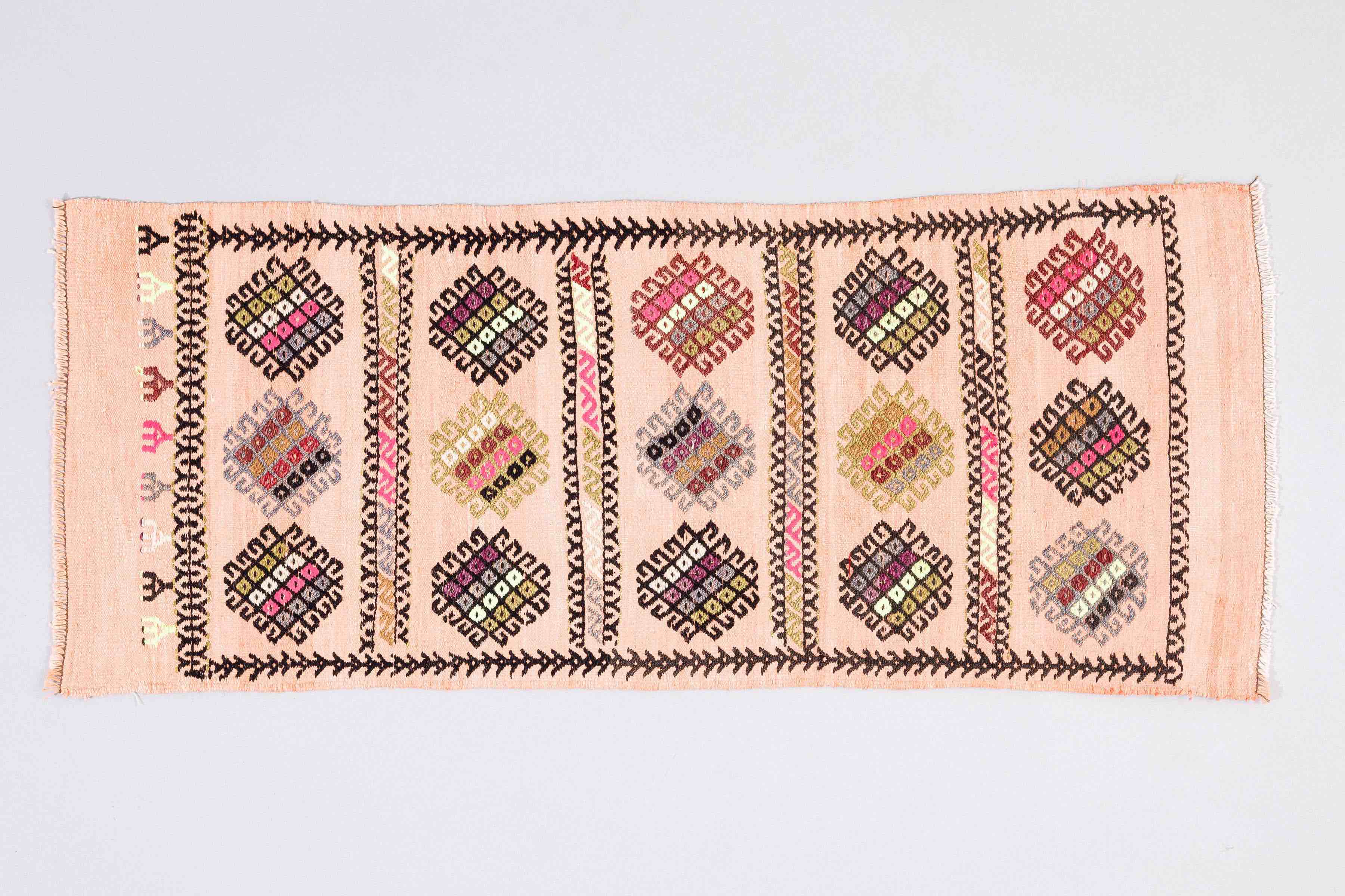 Vintage Kilim Denizli 145x60cm - Wild Heart Free Soul