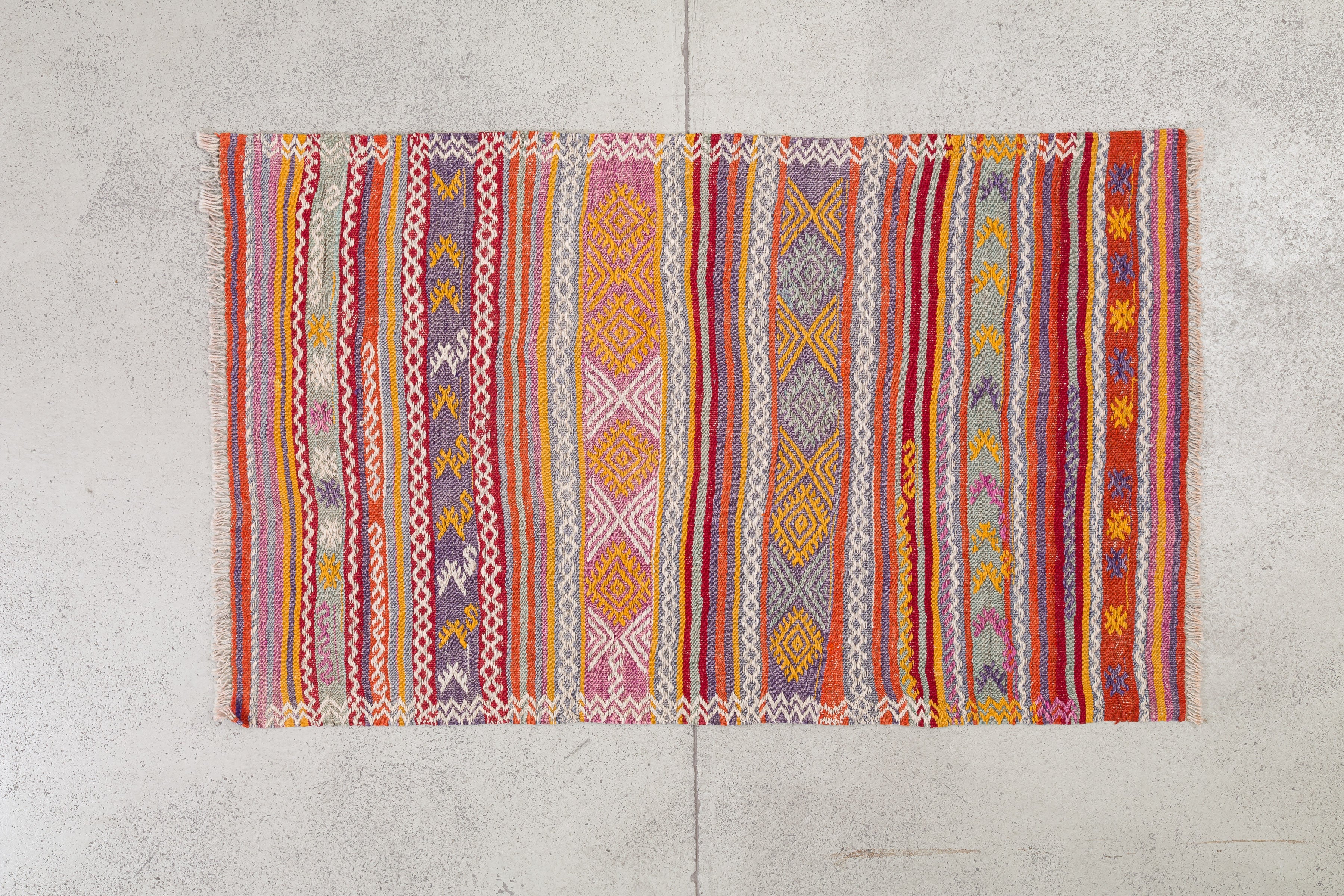 Vintage Kilim Denizli 148x92cm - Wild Heart Free Soul