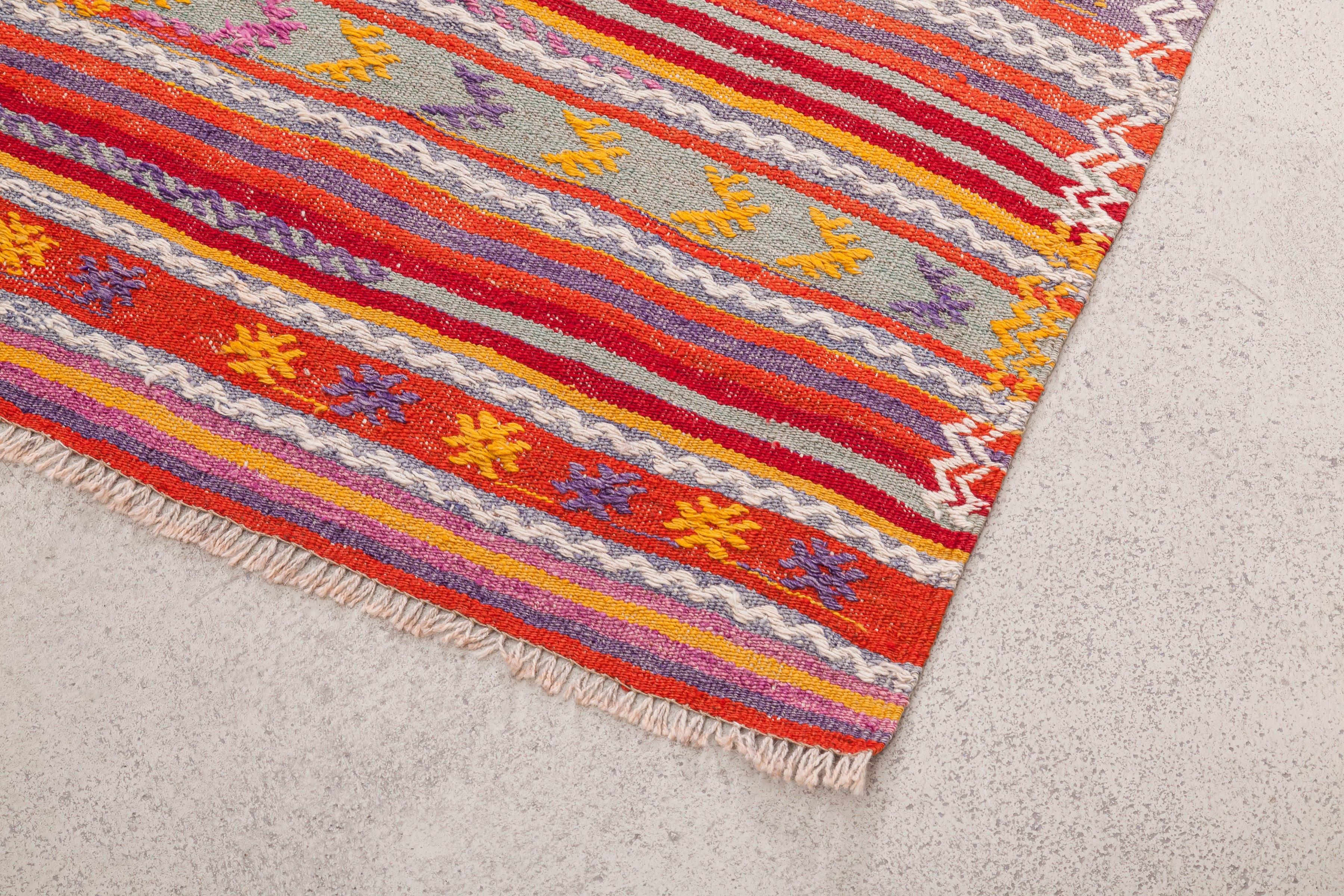 Vintage Kilim Denizli 148x92cm - Wild Heart Free Soul