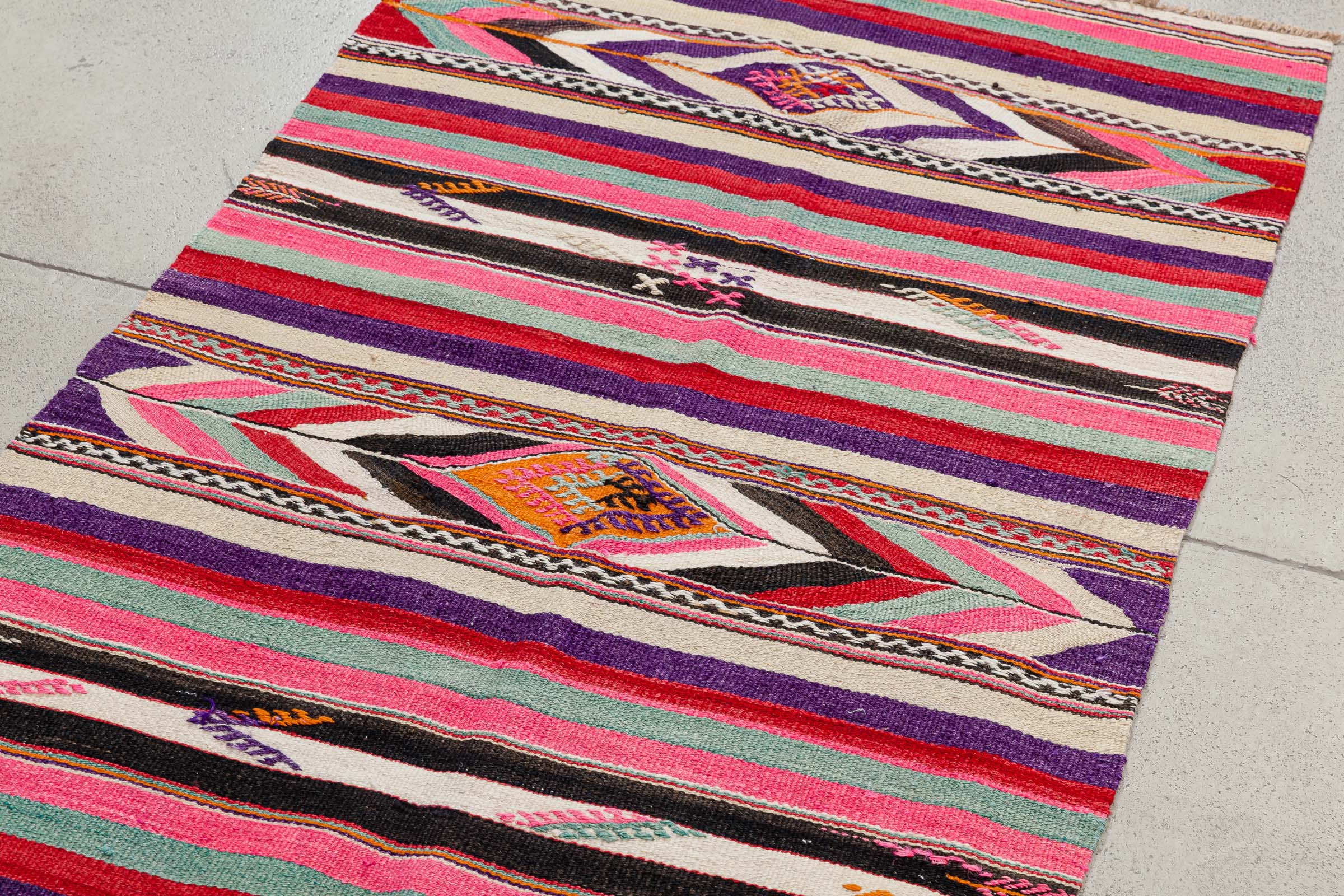 Vintage Kilim Denizli 150x92cm - Wild Heart Free Soul