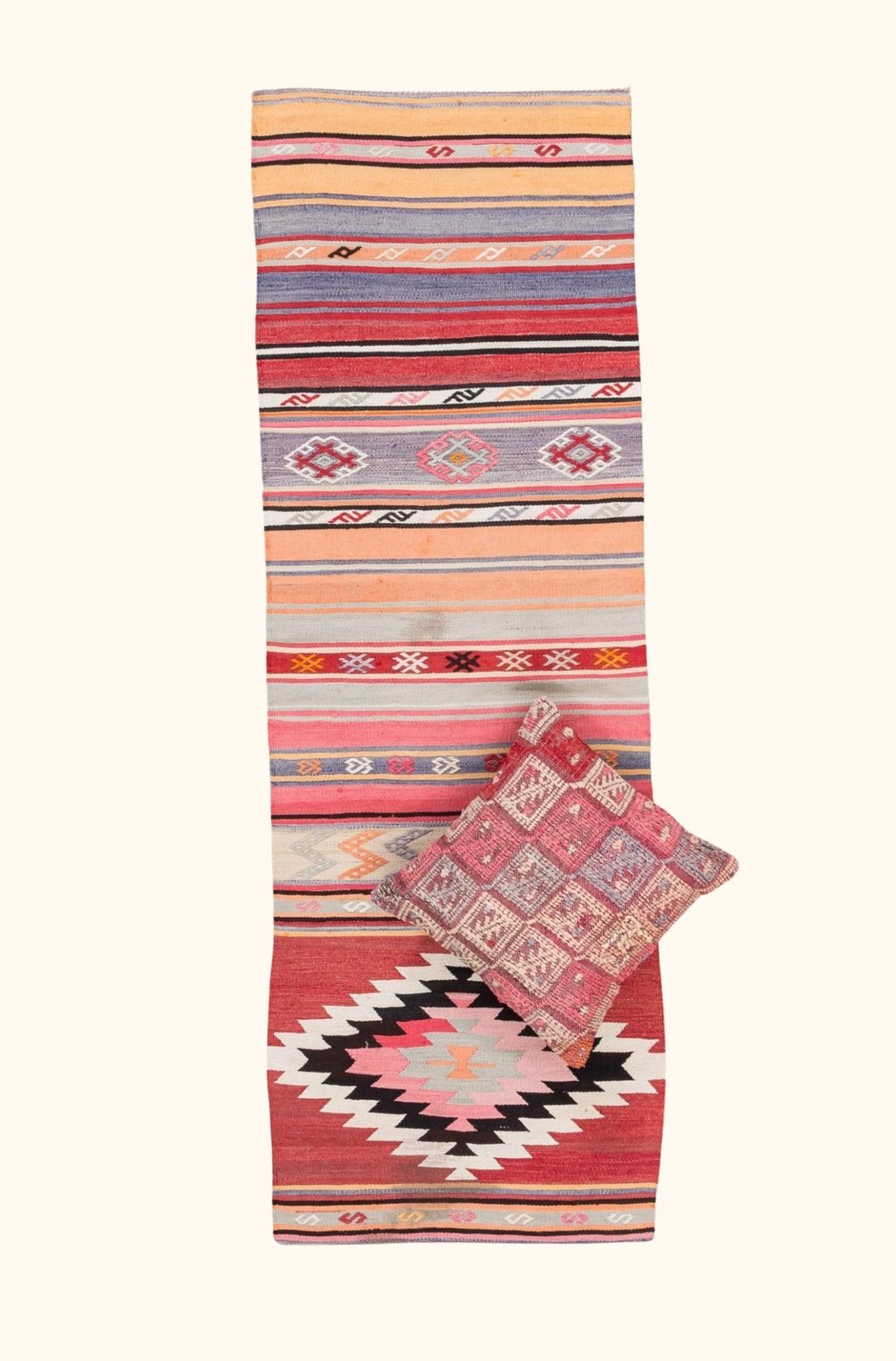 Vintage Kilim Denizli 177x58cm - Wild Heart Free Soul