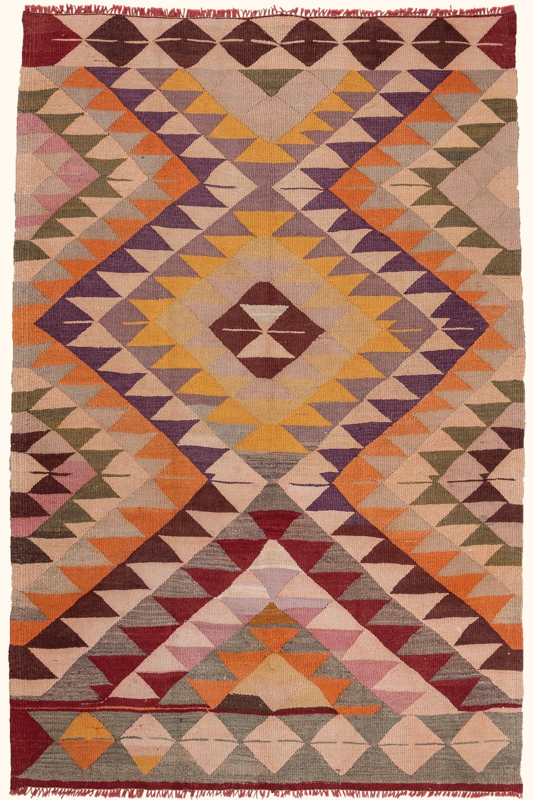 Vintage Kilim Denizli 185x122cm - Wild Heart Free Soul