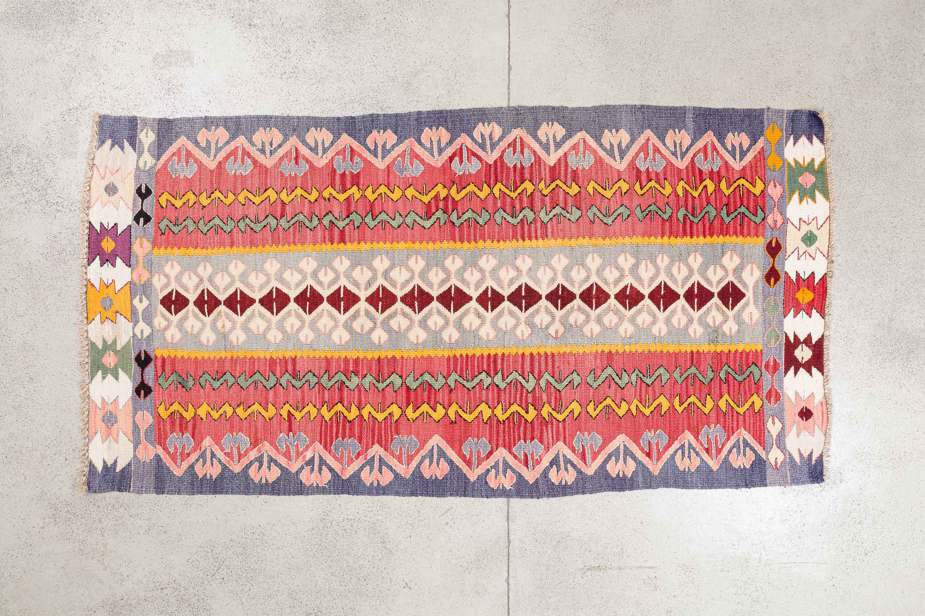 Vintage Kilim Denizli 215 x 111cm - Wild Heart Free Soul