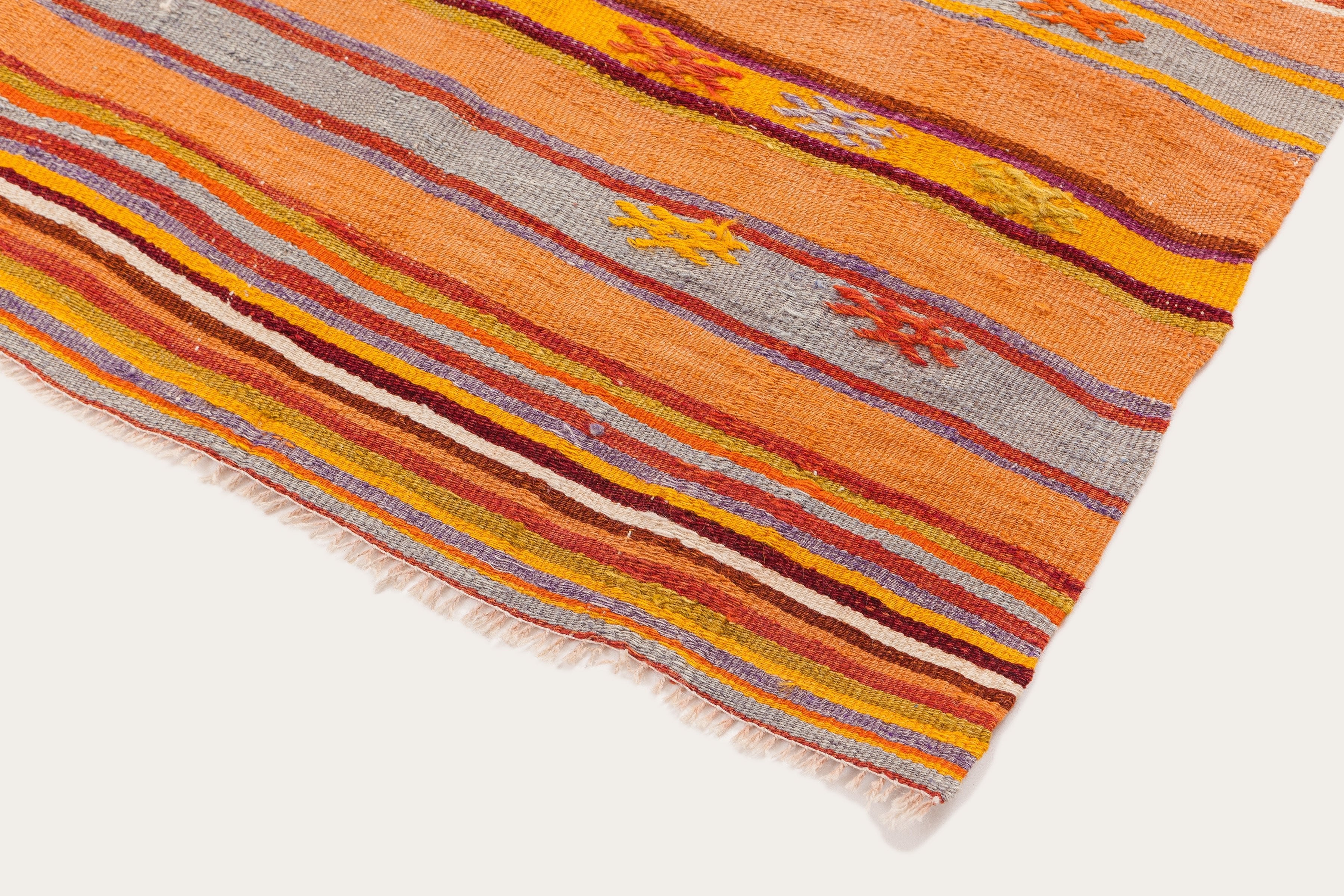 Vintage Kilim Denizli 215x133cm - Wild Heart Free Soul