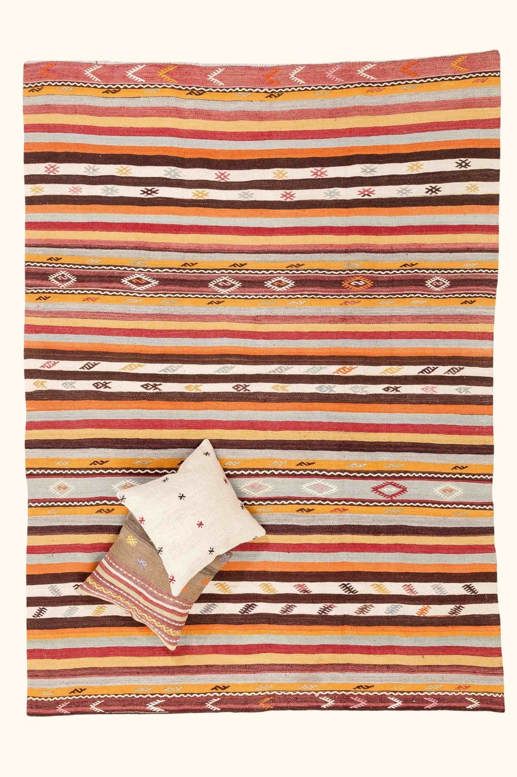 Vintage Kilim Denizli 230x166cm - Wild Heart Free Soul