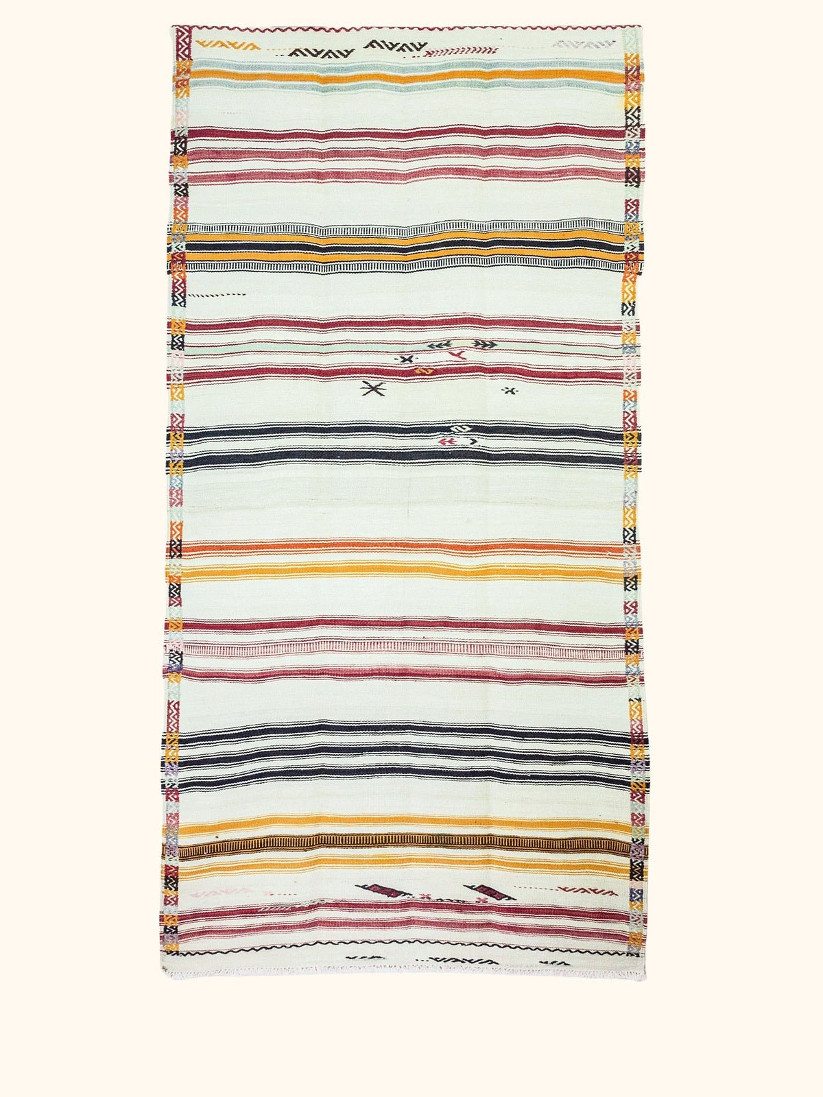 Vintage Kilim, Denizli 251 x128 cm - Wild Heart Free Soul