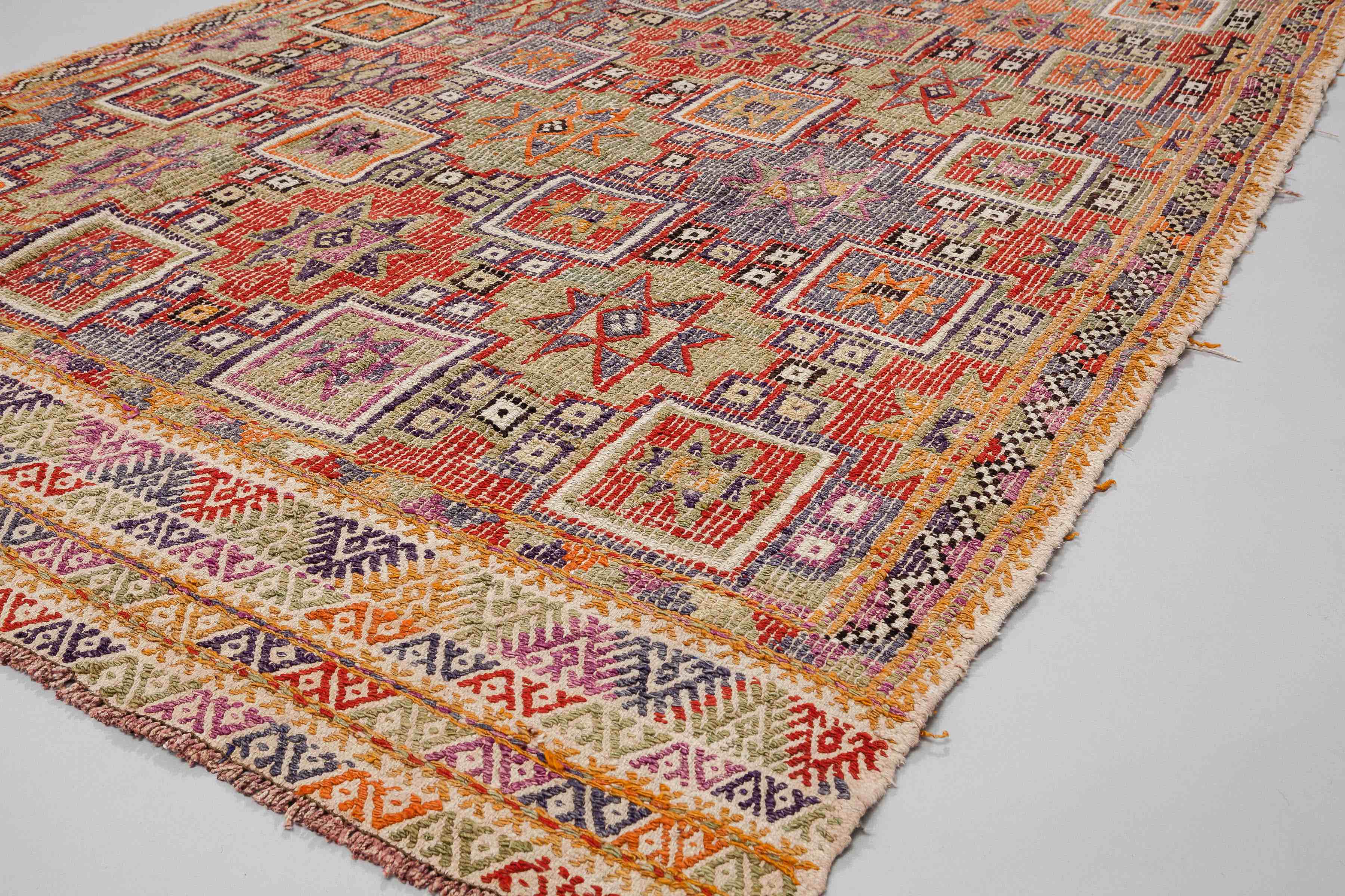 Vintage Kilim Denizli 263x165cm - Wild Heart Free Soul
