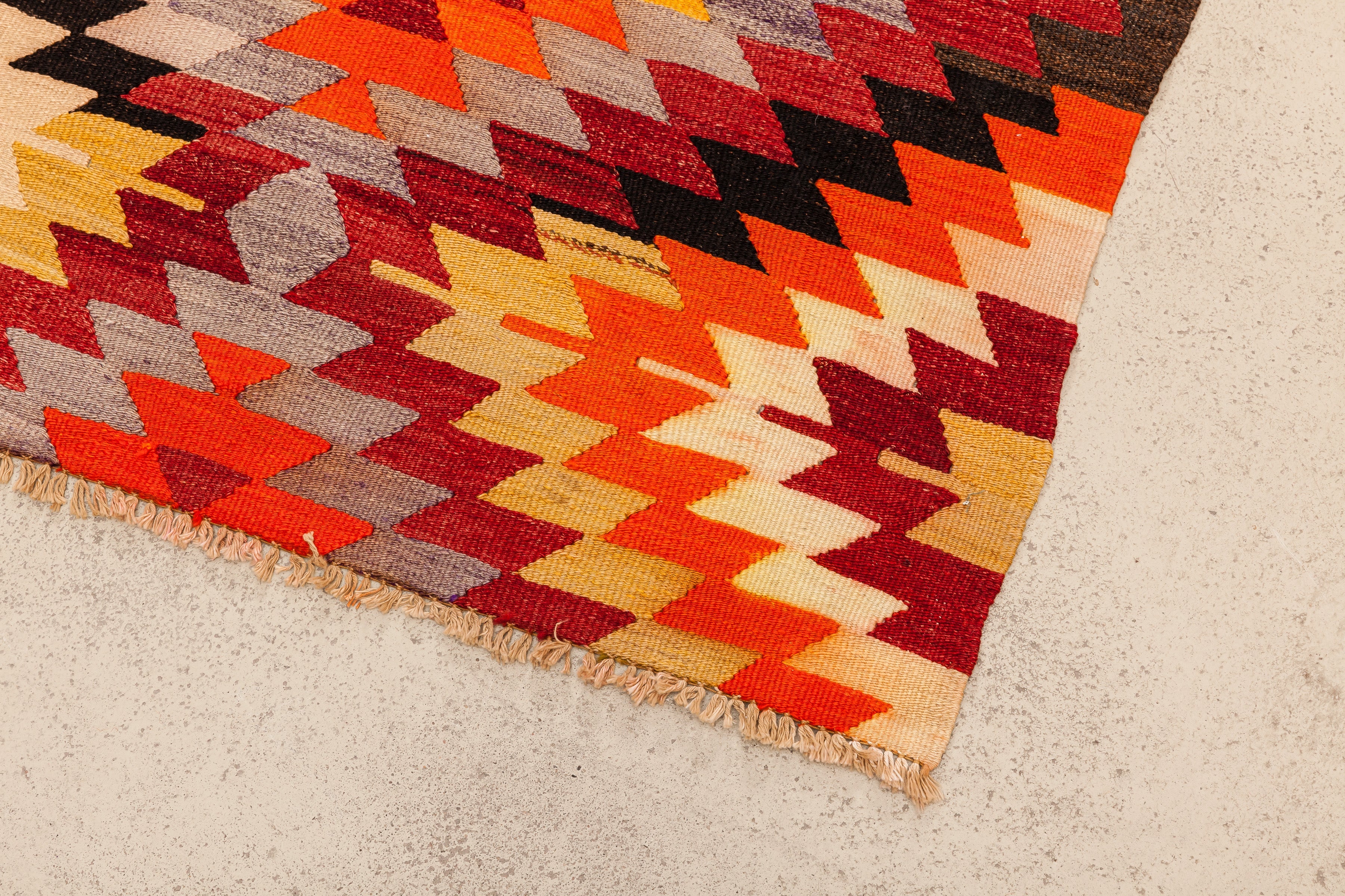 Vintage Kilim Denizli 276x176 cm - Wild Heart Free Soul