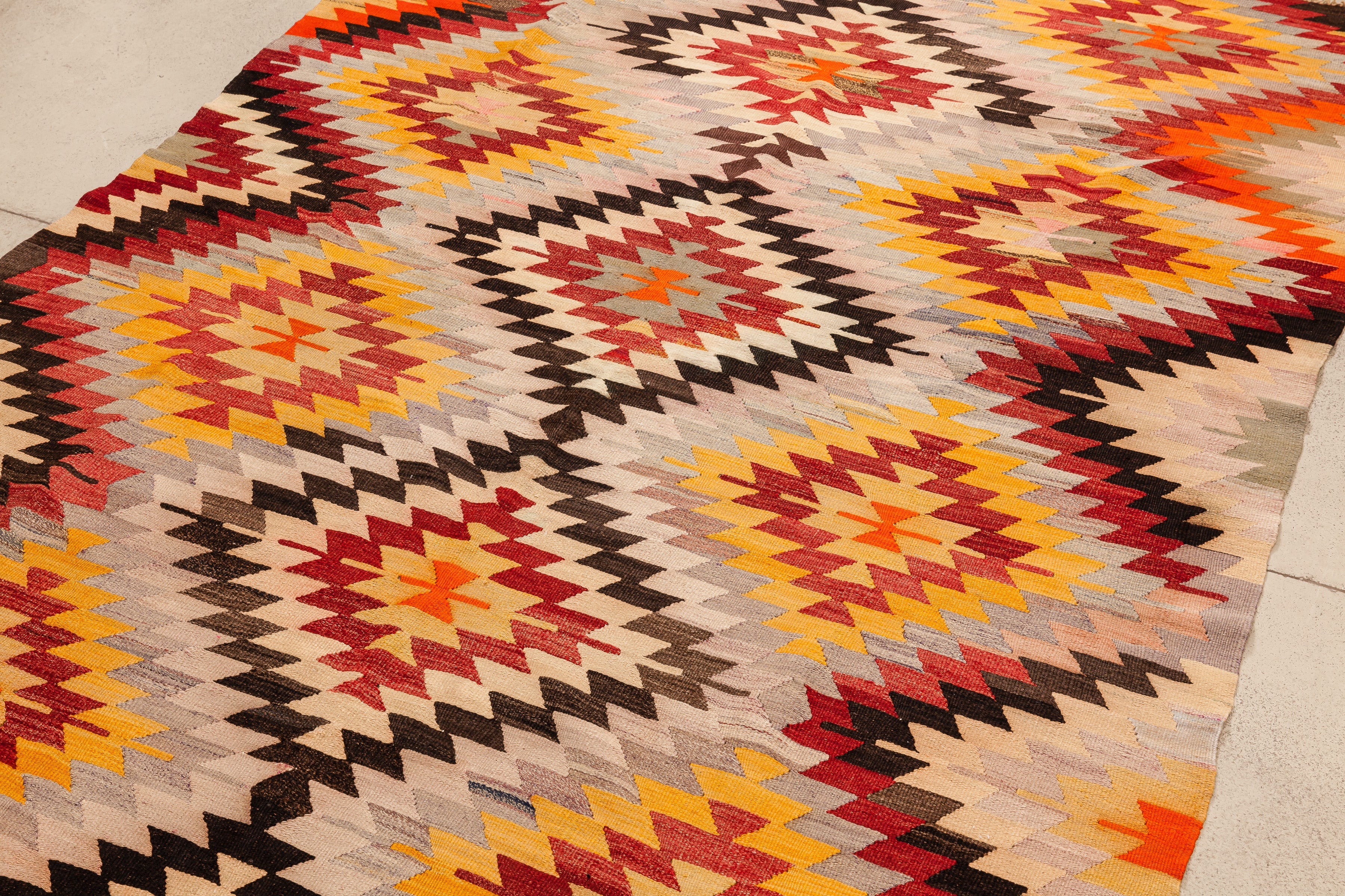 Vintage Kilim Denizli 276x176 cm - Wild Heart Free Soul