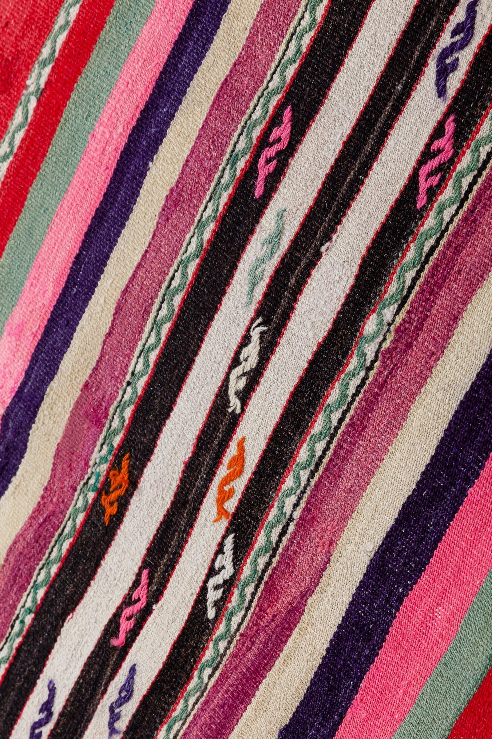 Vintage Kilim Denizli 287x173cm - Wild Heart Free Soul