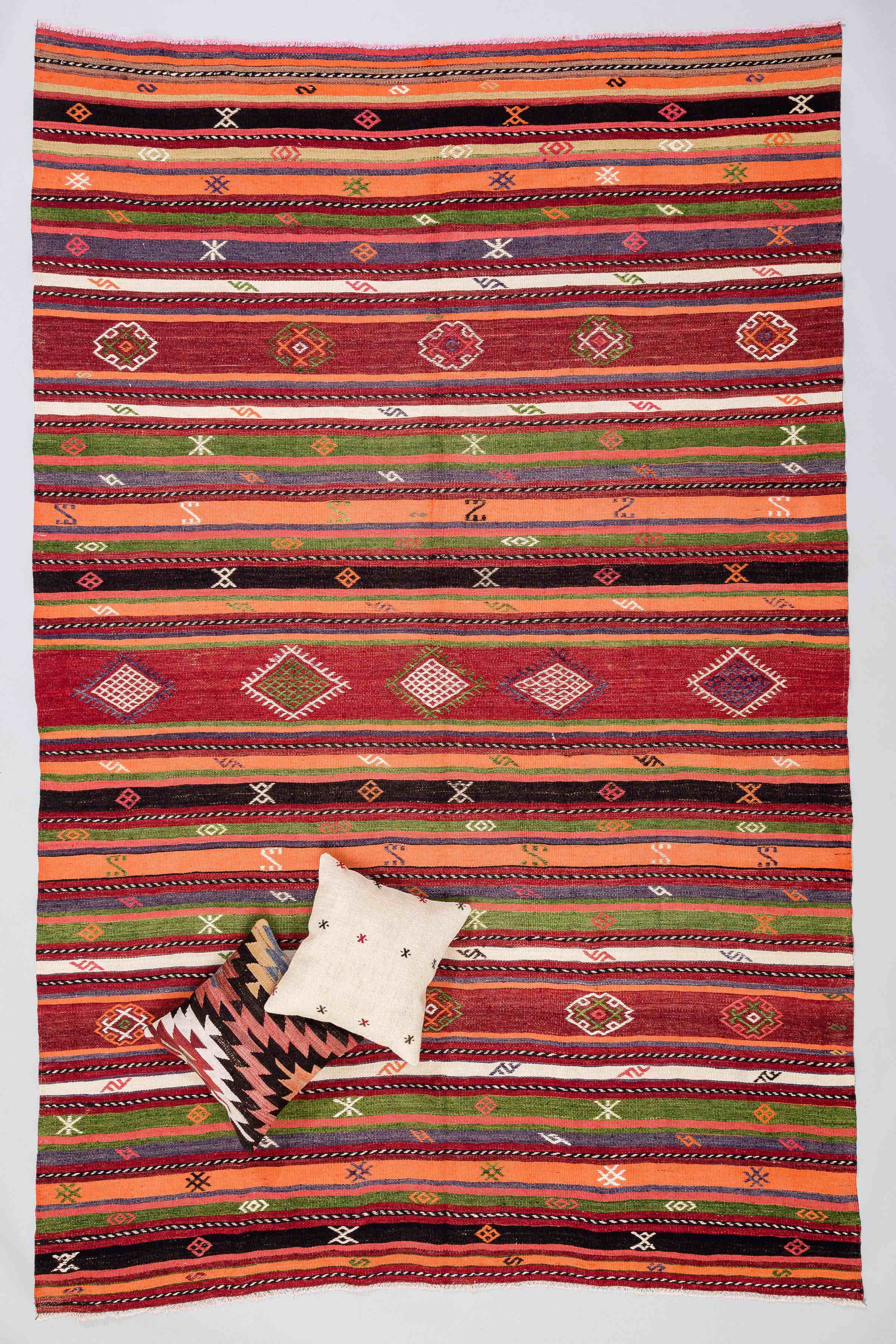 Vintage Kilim Denizli 306X202cm - Wild Heart Free Soul