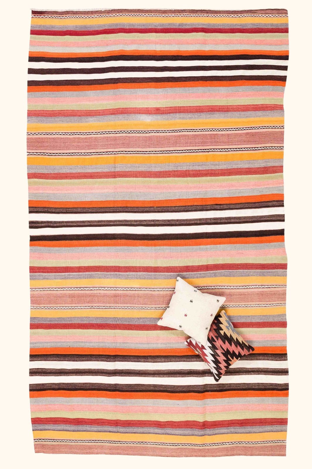 Vintage Kilim Denizli 353x198cm - Wild Heart Free Soul