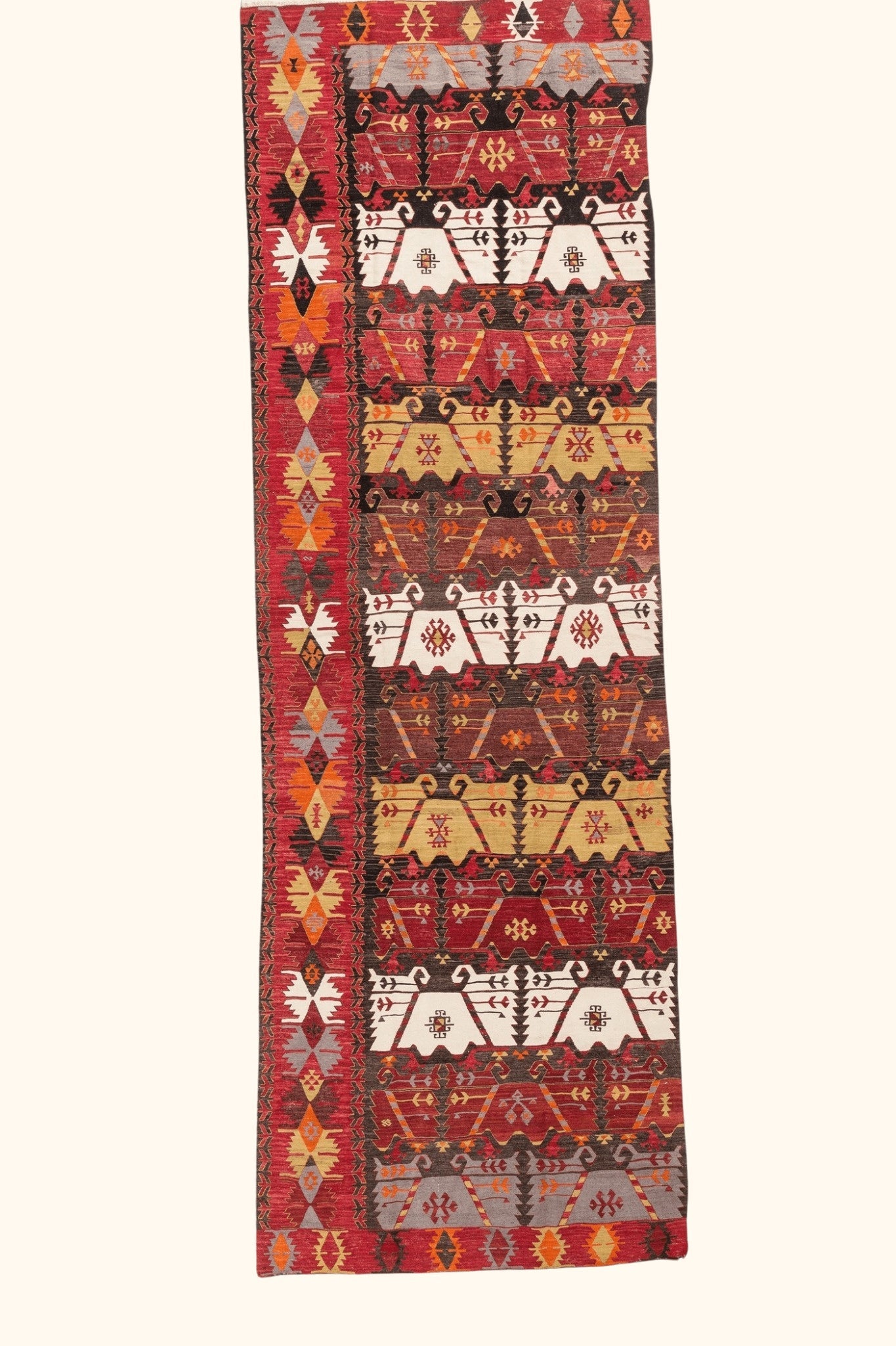 Vintage Kilim Emirdag 395x128cm - Wild Heart Free Soul