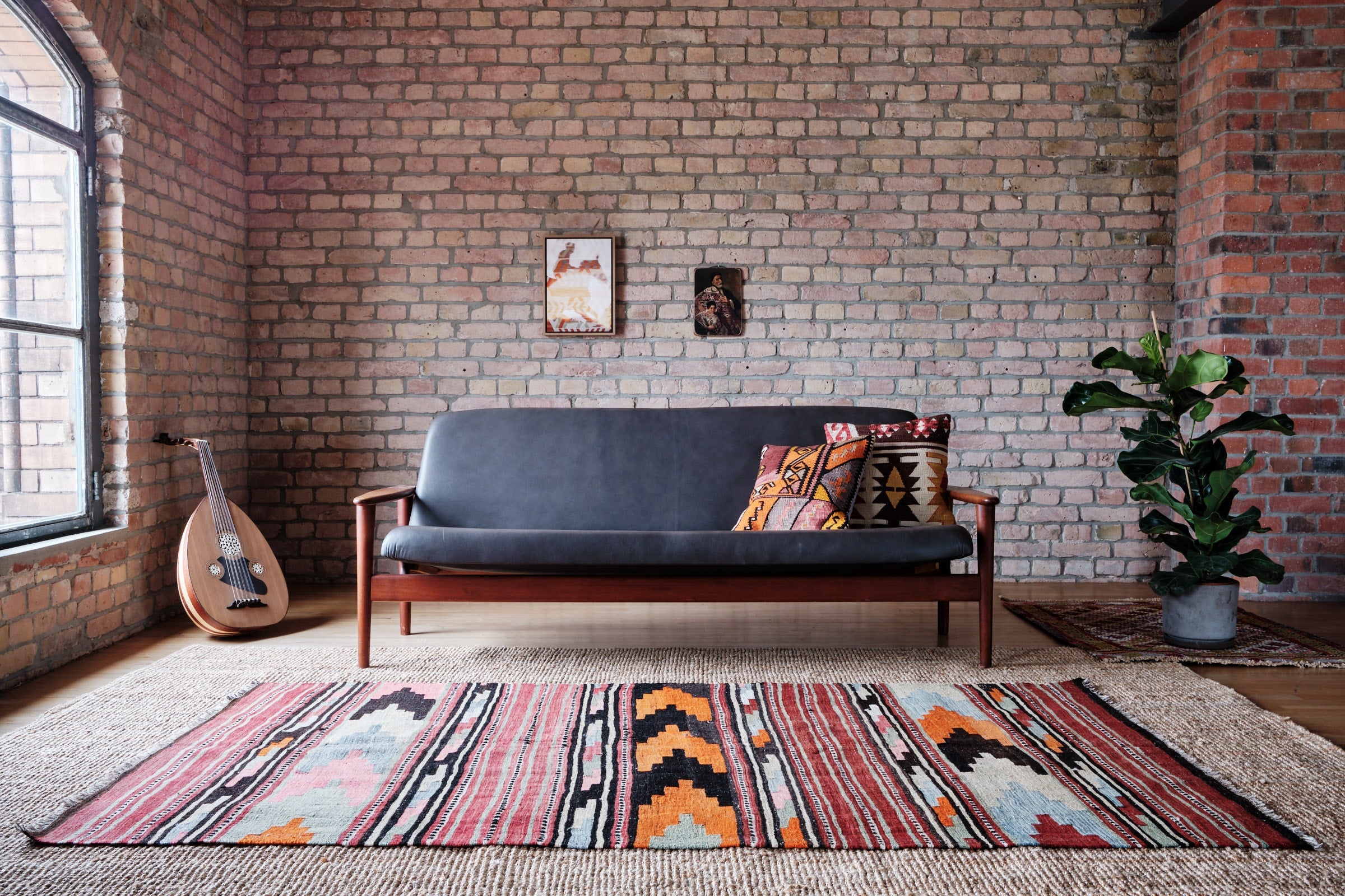 Vintage Kilim Eskisehir 220x123cm - Wild Heart Free Soul