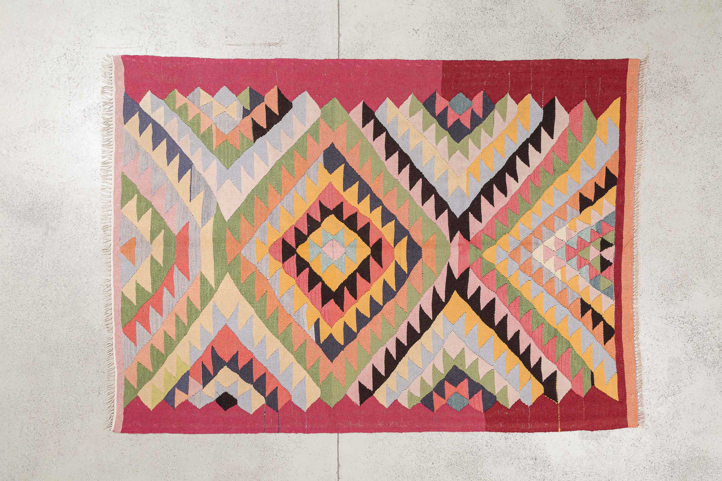 Vintage Kilim Fethiye 201 x 144cm - Wild Heart Free Soul