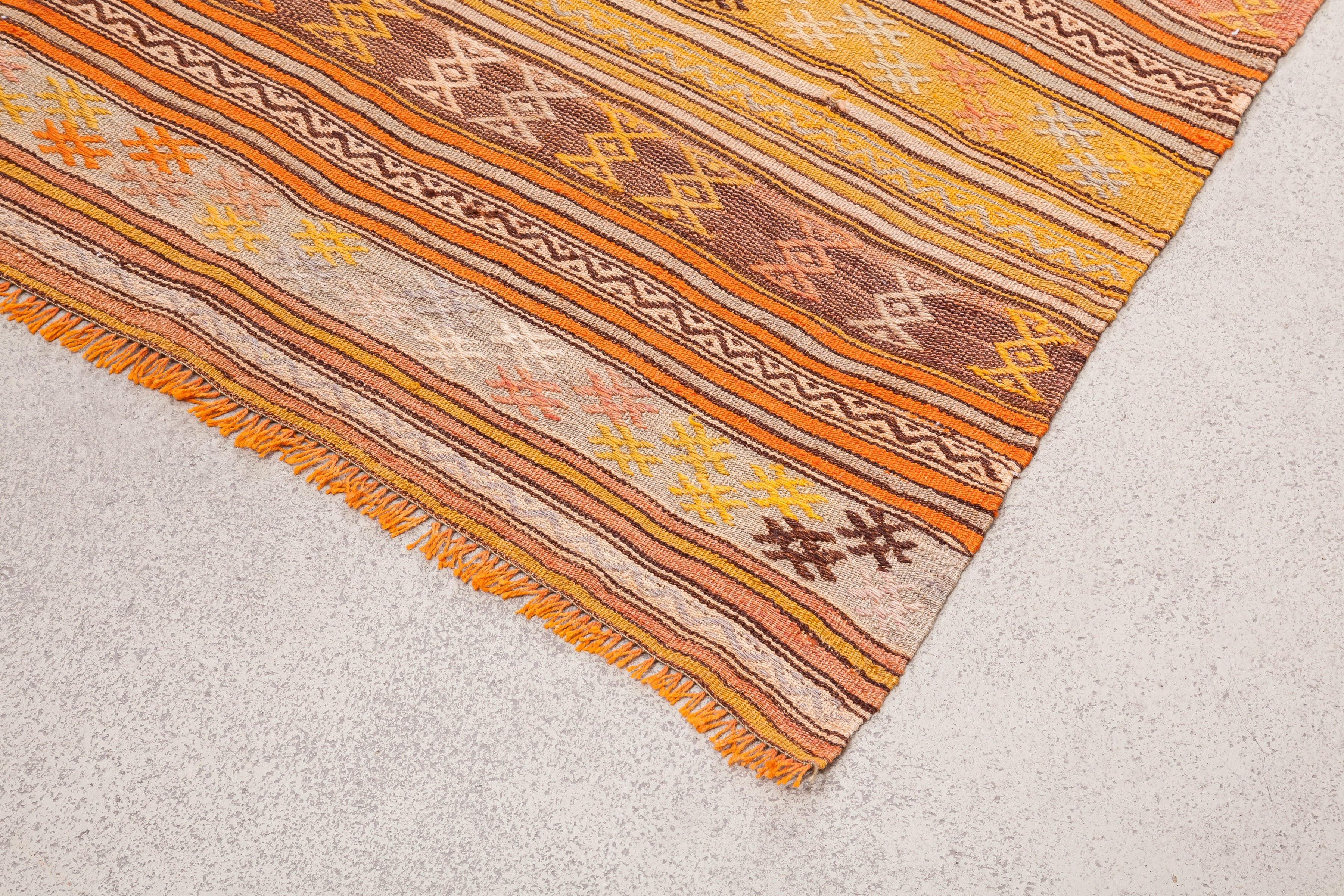 Vintage Kilim Fethiye 205x166cm - Wild Heart Free Soul