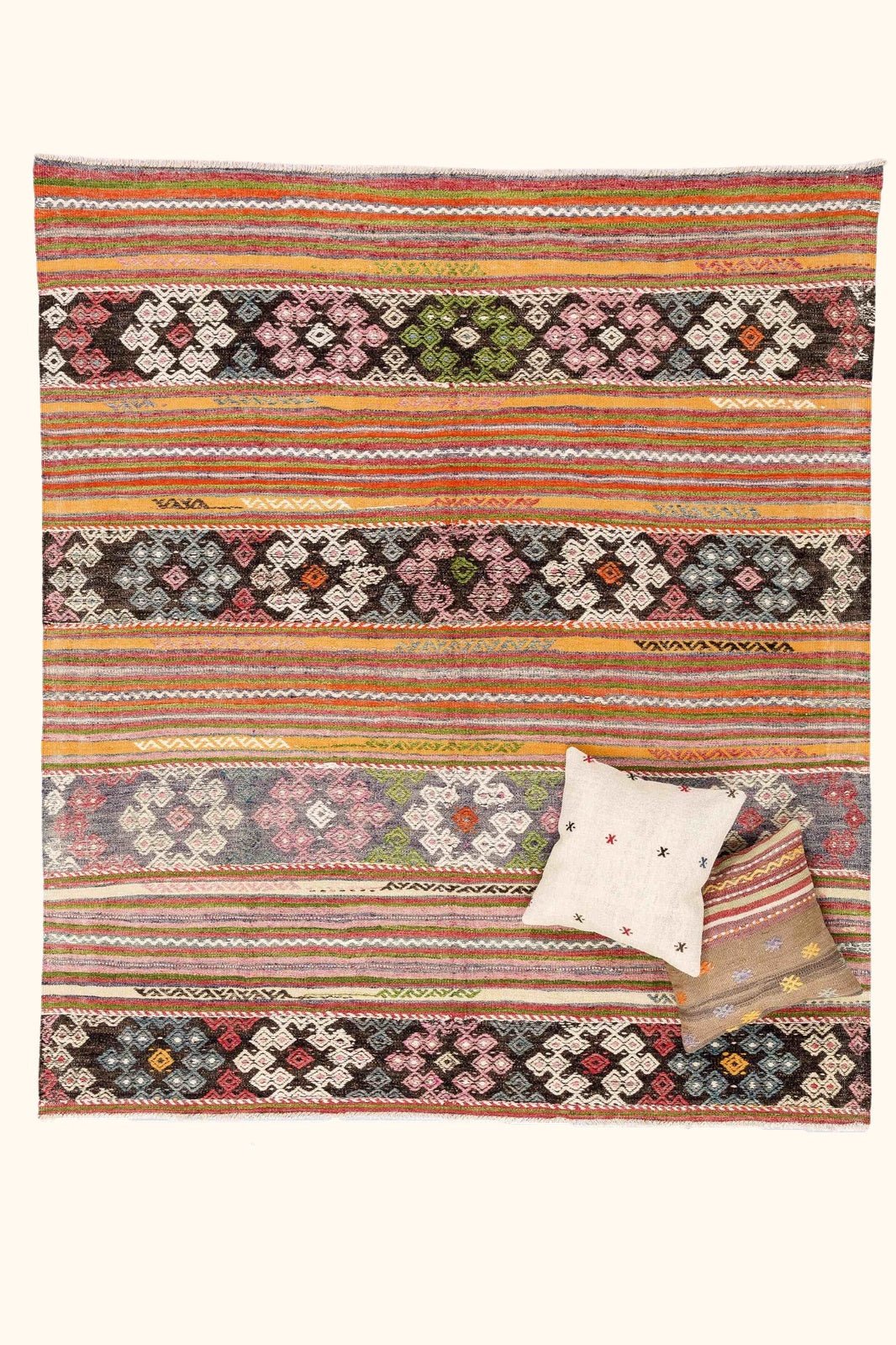 Vintage Kilim Fethiye 210x184cm - Wild Heart Free Soul