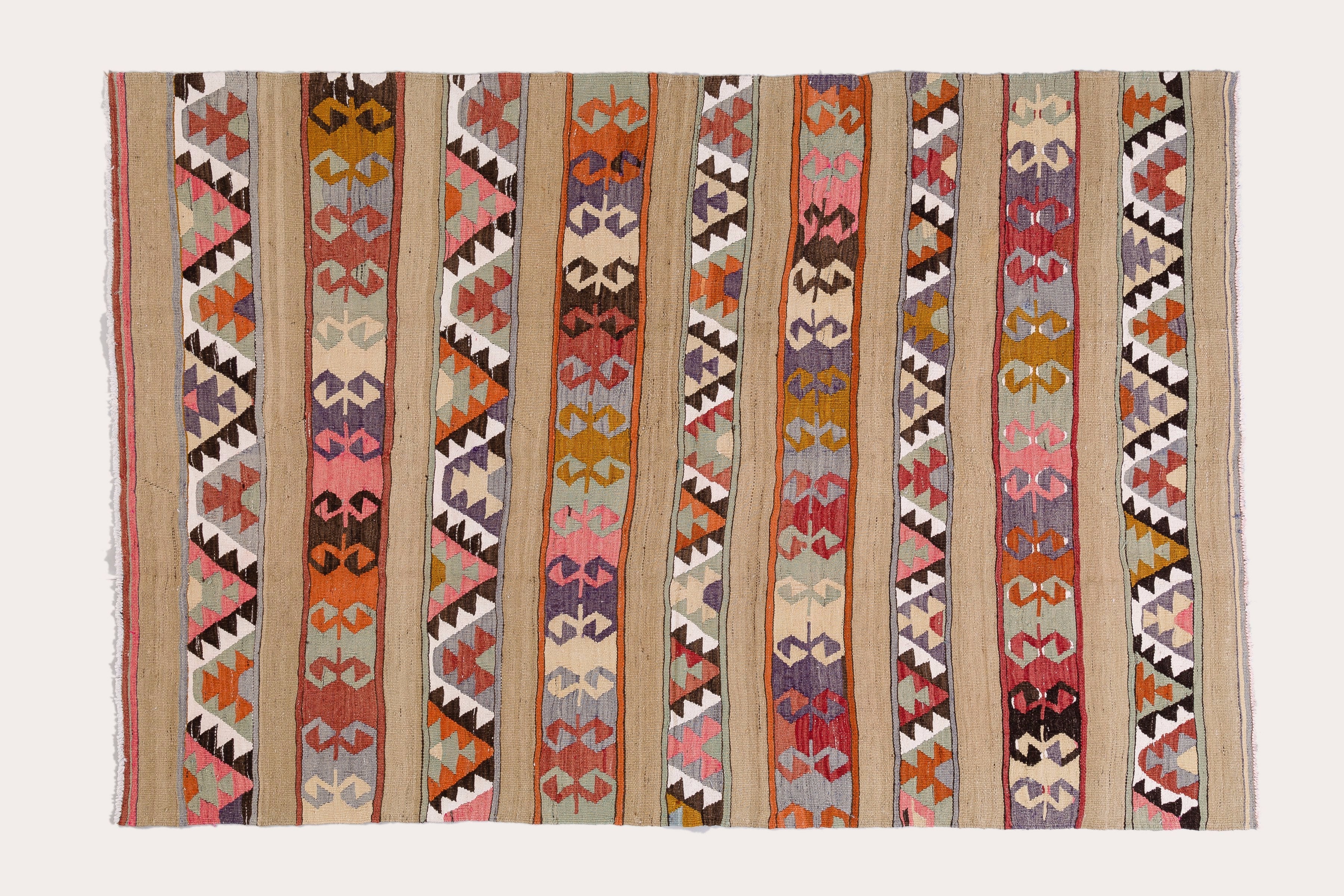 Vintage Kilim Fethiye 218x147cm - Wild Heart Free Soul