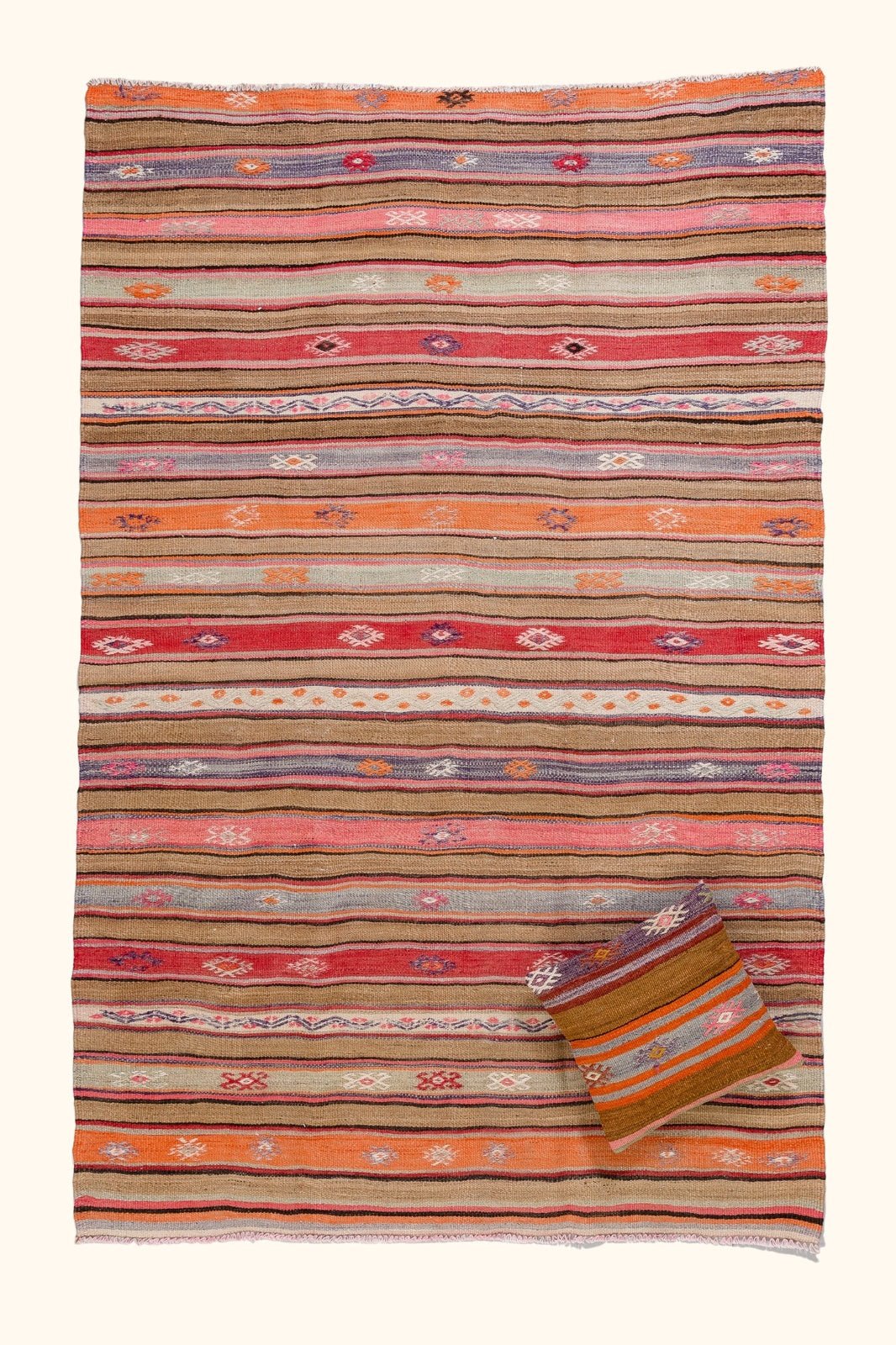 Vintage Kilim Fethiye Alara 230x147cm - Wild Heart Free Soul