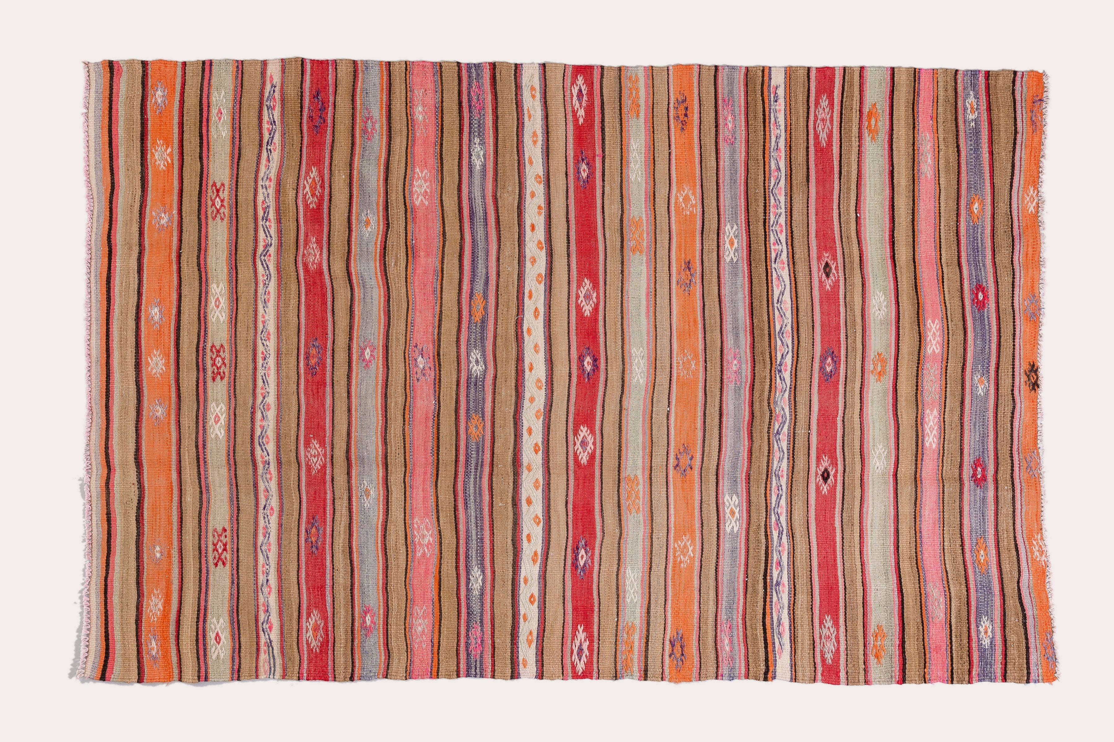 Vintage Kilim Fethiye Alara 230x147cm - Wild Heart Free Soul