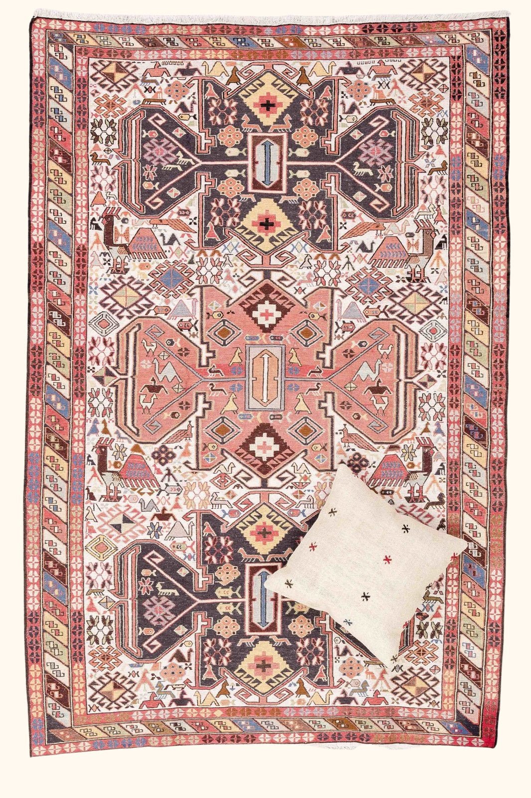 Vintage Kilim Iran 194x120cm - Wild Heart Free Soul