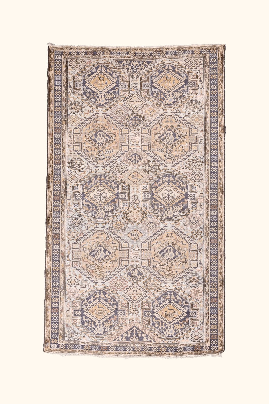 Vintage Kilim Iran 212 x 123 cm - Wild Heart Free Soul