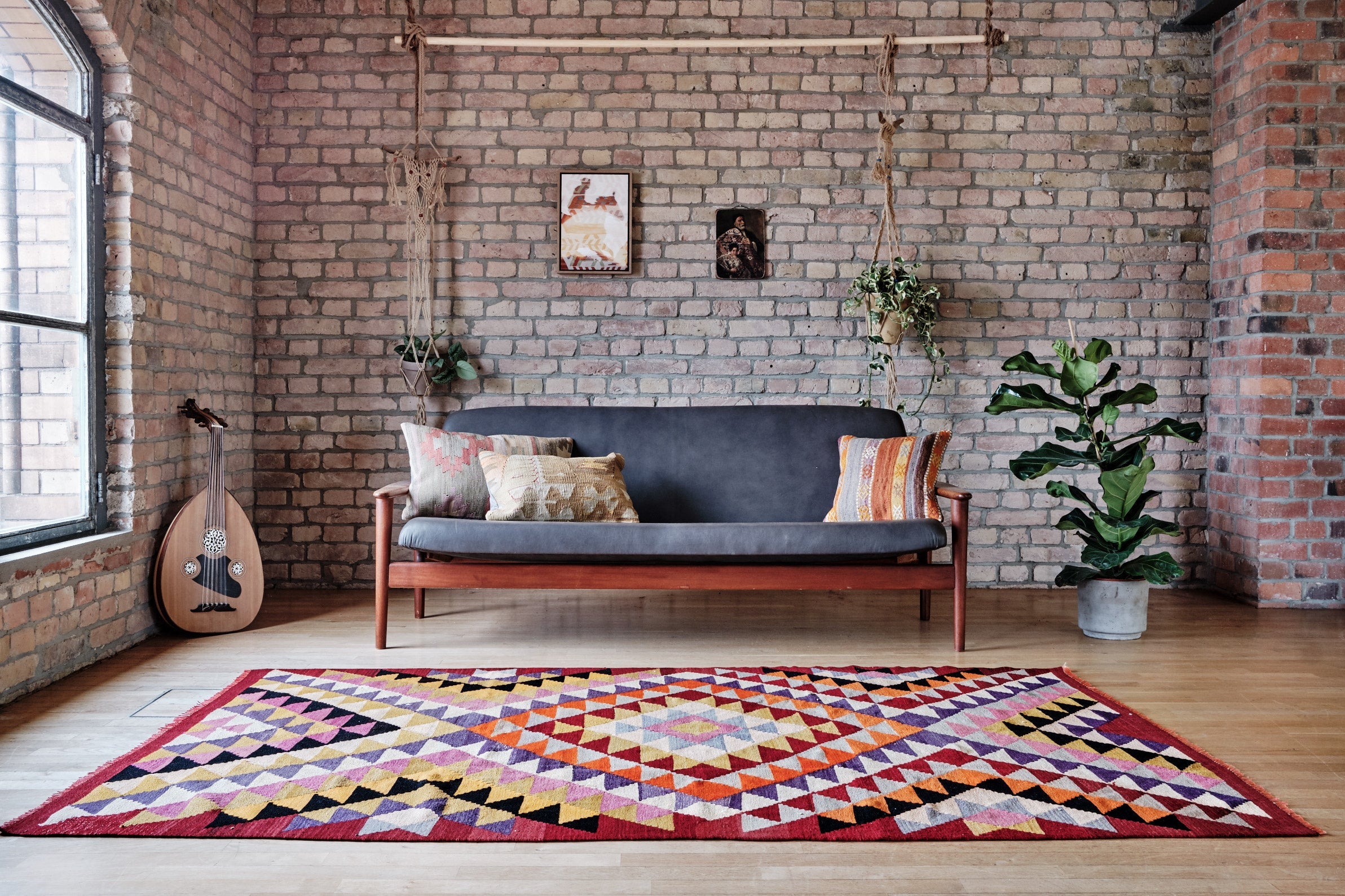 Vintage Kilim Karakecili 230x143cm - Wild Heart Free Soul