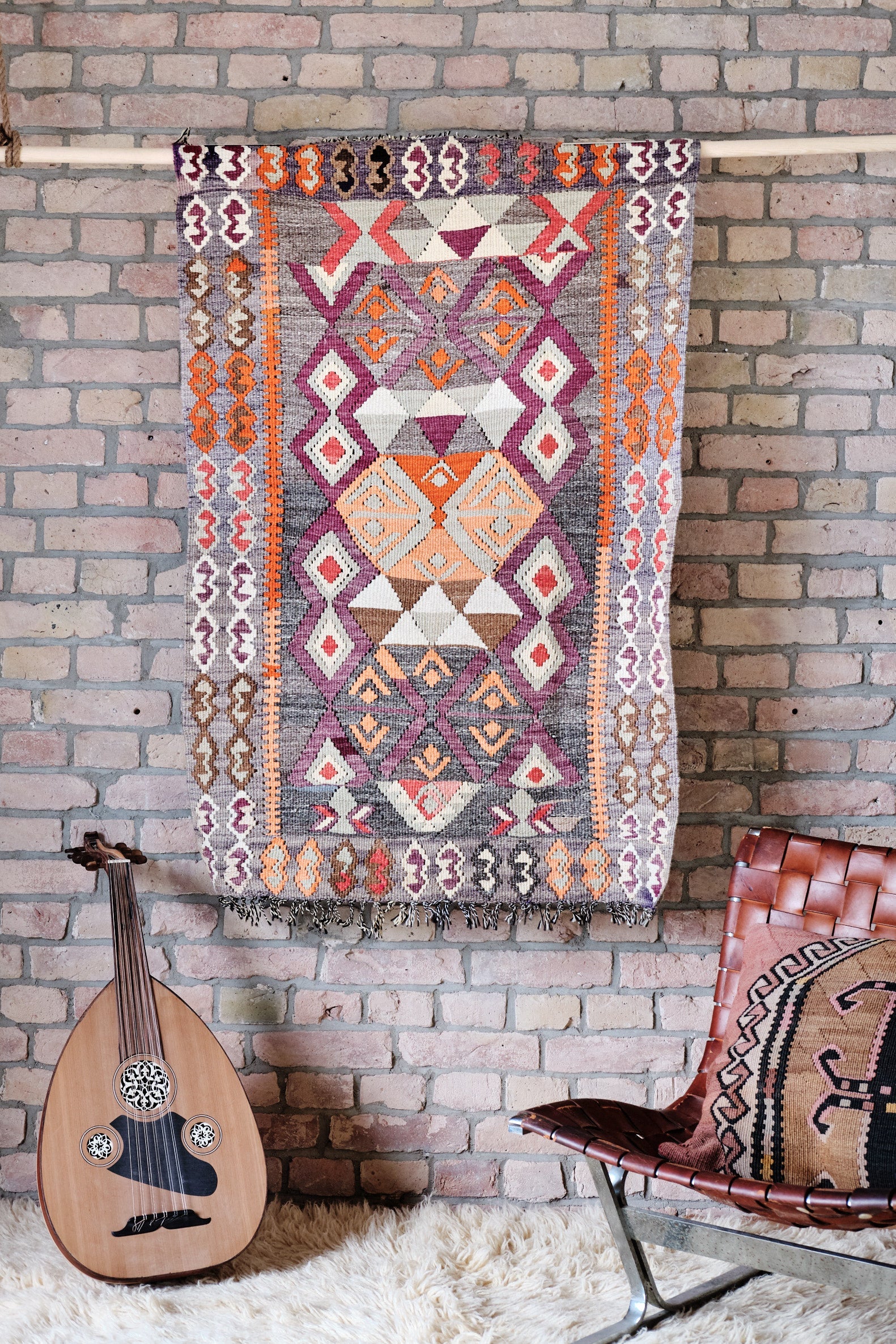 Vintage Kilim Kars 132x87cm - Wild Heart Free Soul