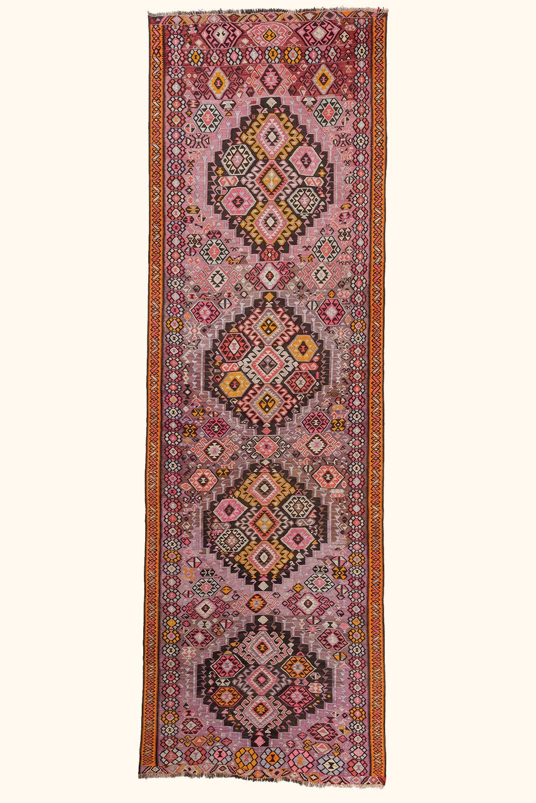 Vintage Kilim Kars 456x145cm - Wild Heart Free Soul