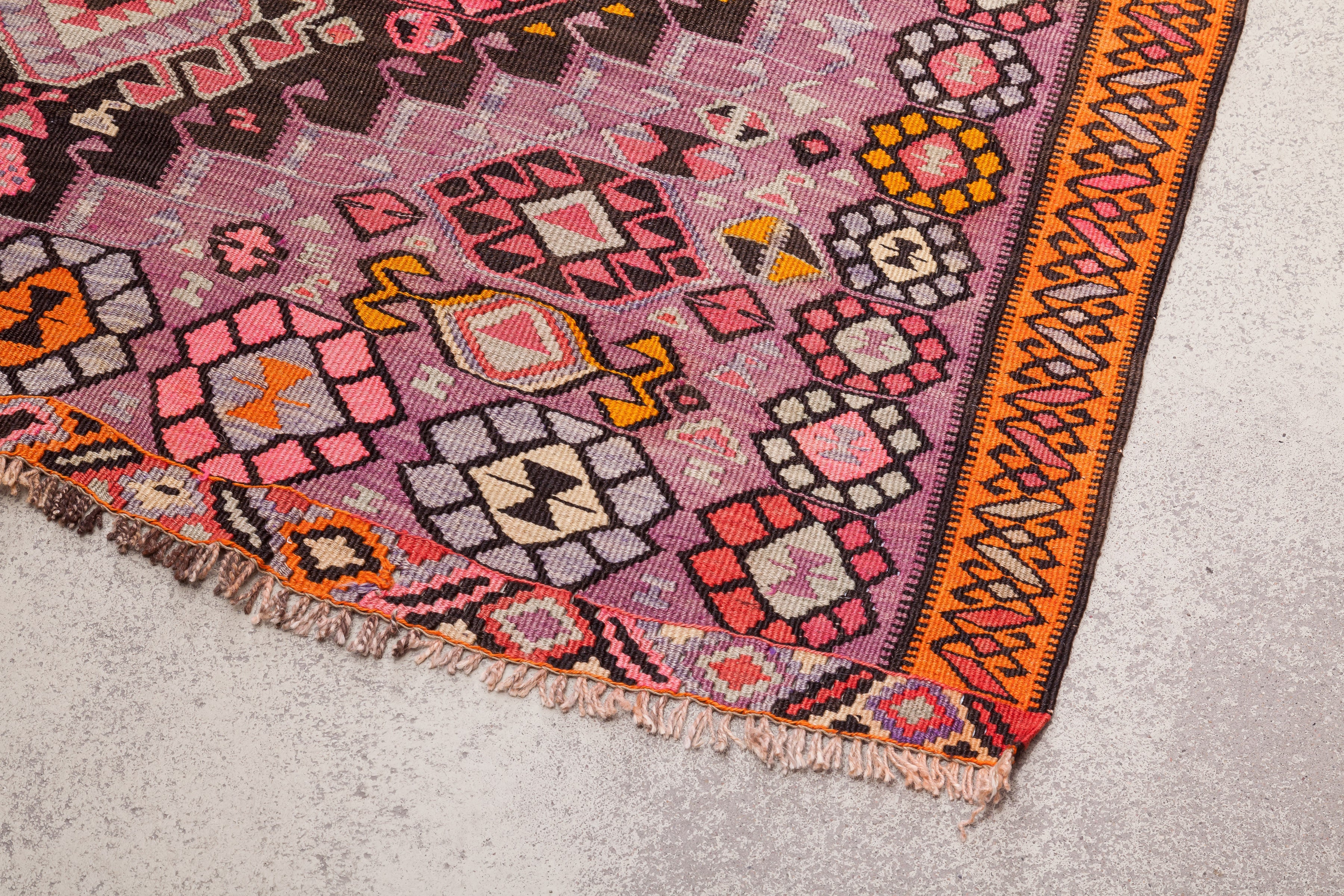 Vintage Kilim Kars 456x145cm - Wild Heart Free Soul