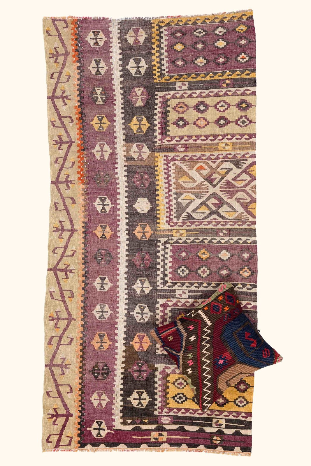 Vintage Kilim Kayseri 336x90cm - Wild Heart Free Soul