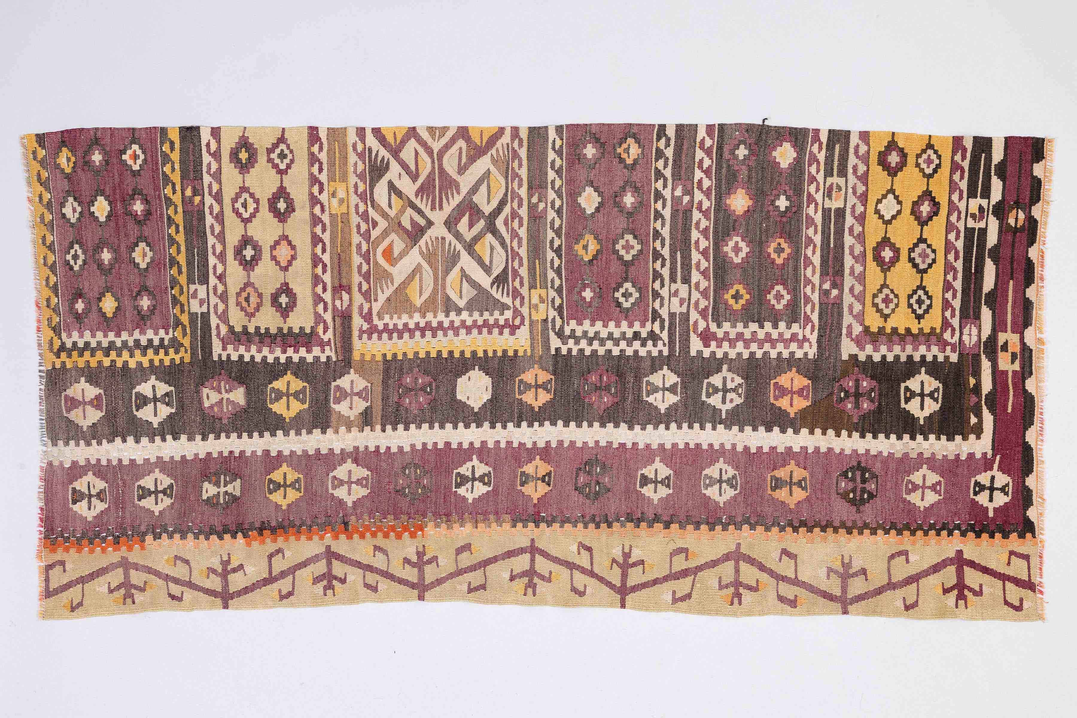 Vintage Kilim Kayseri 336x90cm - Wild Heart Free Soul