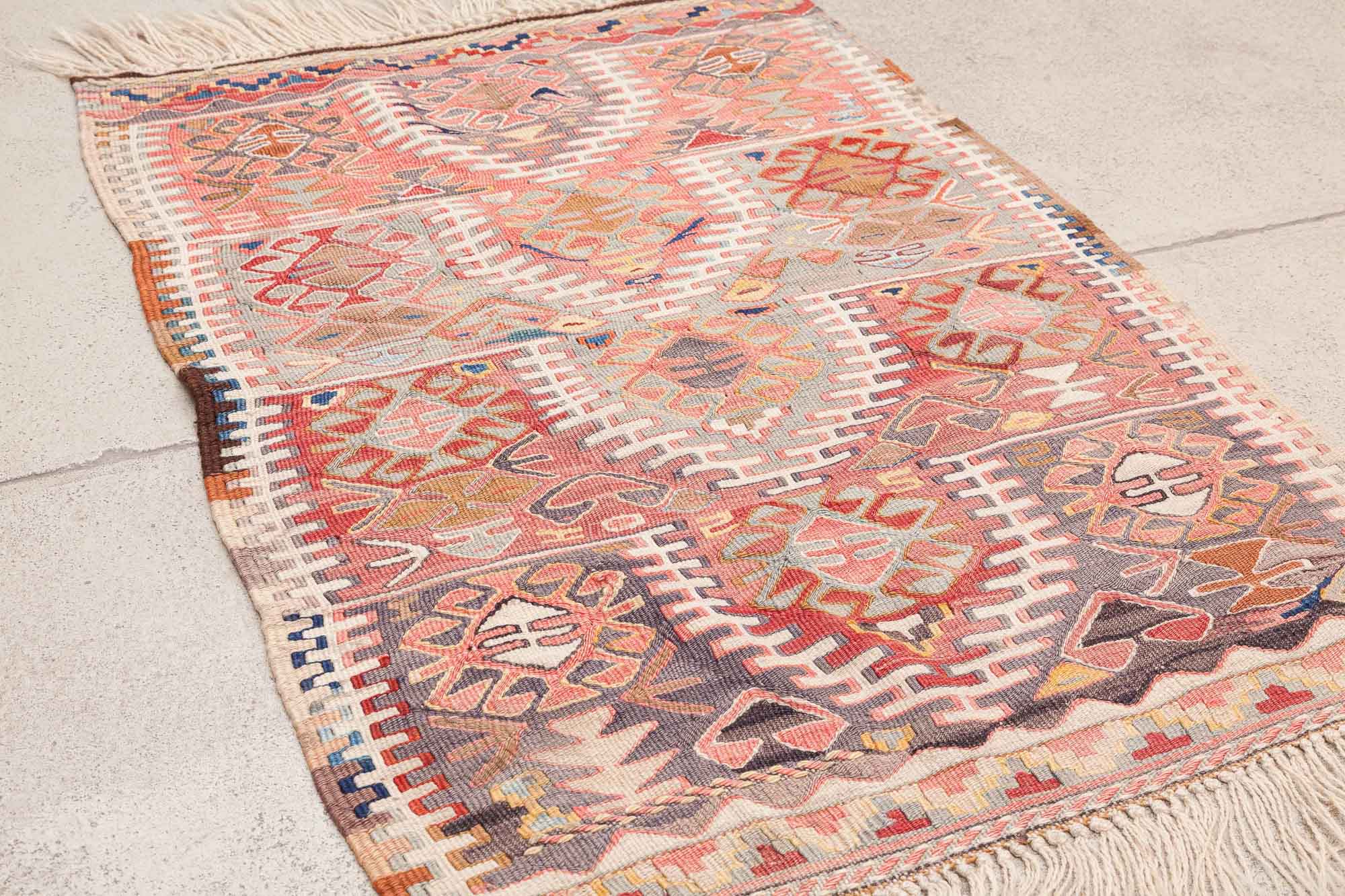 Vintage Kilim, Konya 101x67cm - Wild Heart Free Soul