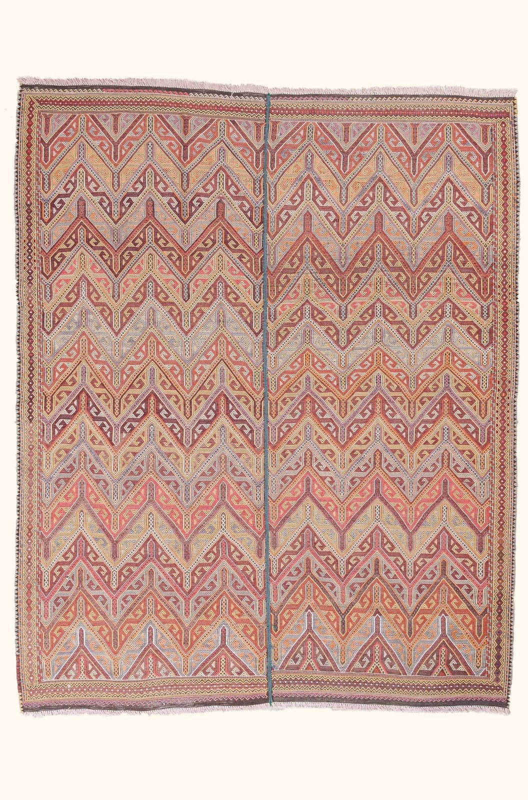 Vintage Kilim, Konya 203 x 164 cm - Wild Heart Free Soul