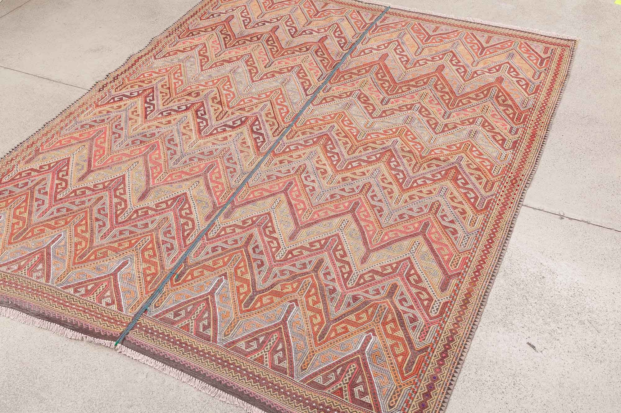 Vintage Kilim, Konya 203 x 164 cm - Wild Heart Free Soul