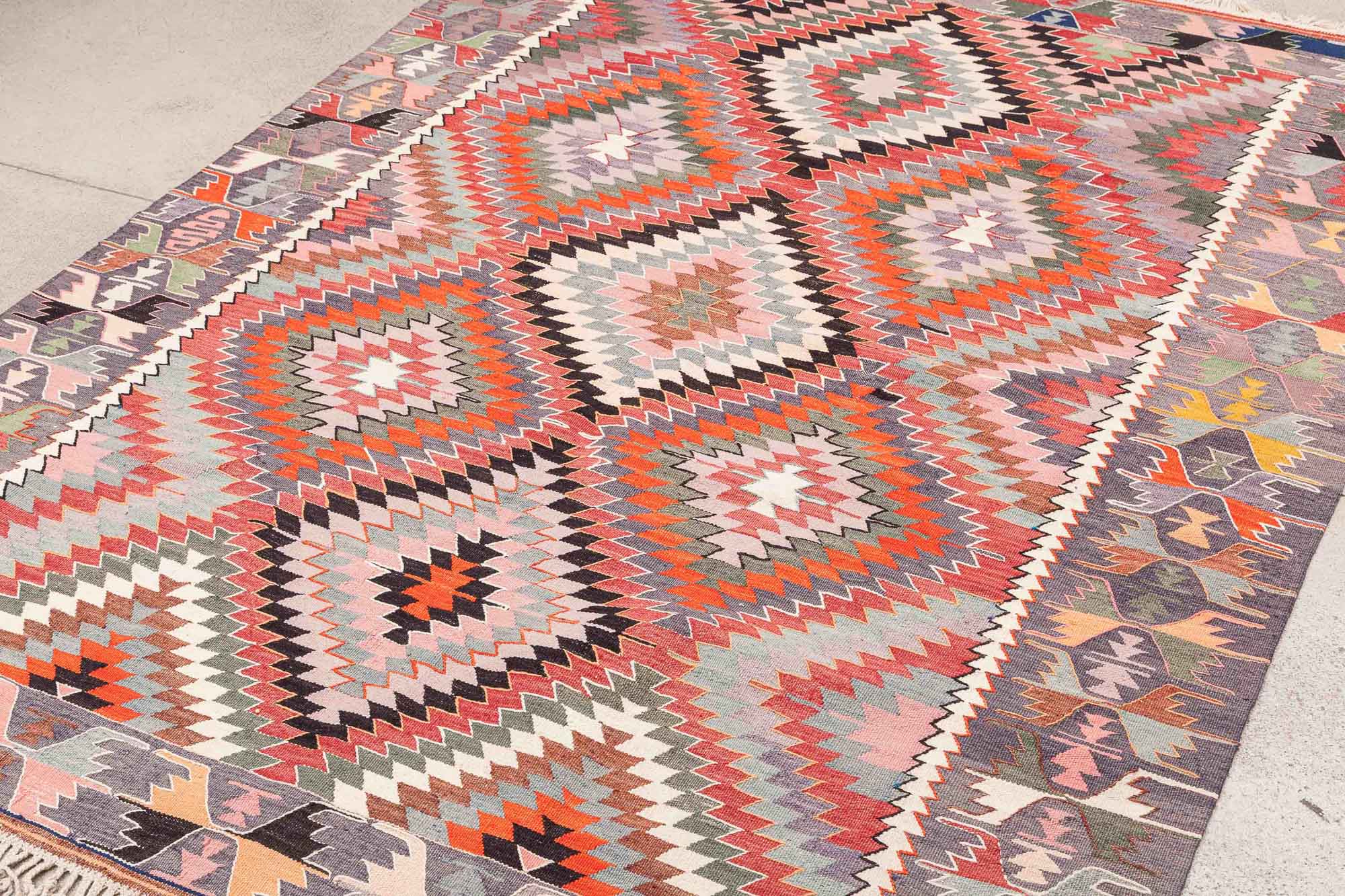 Vintage Kilim Köprübaşı 233 x 171 cm - Wild Heart Free Soul