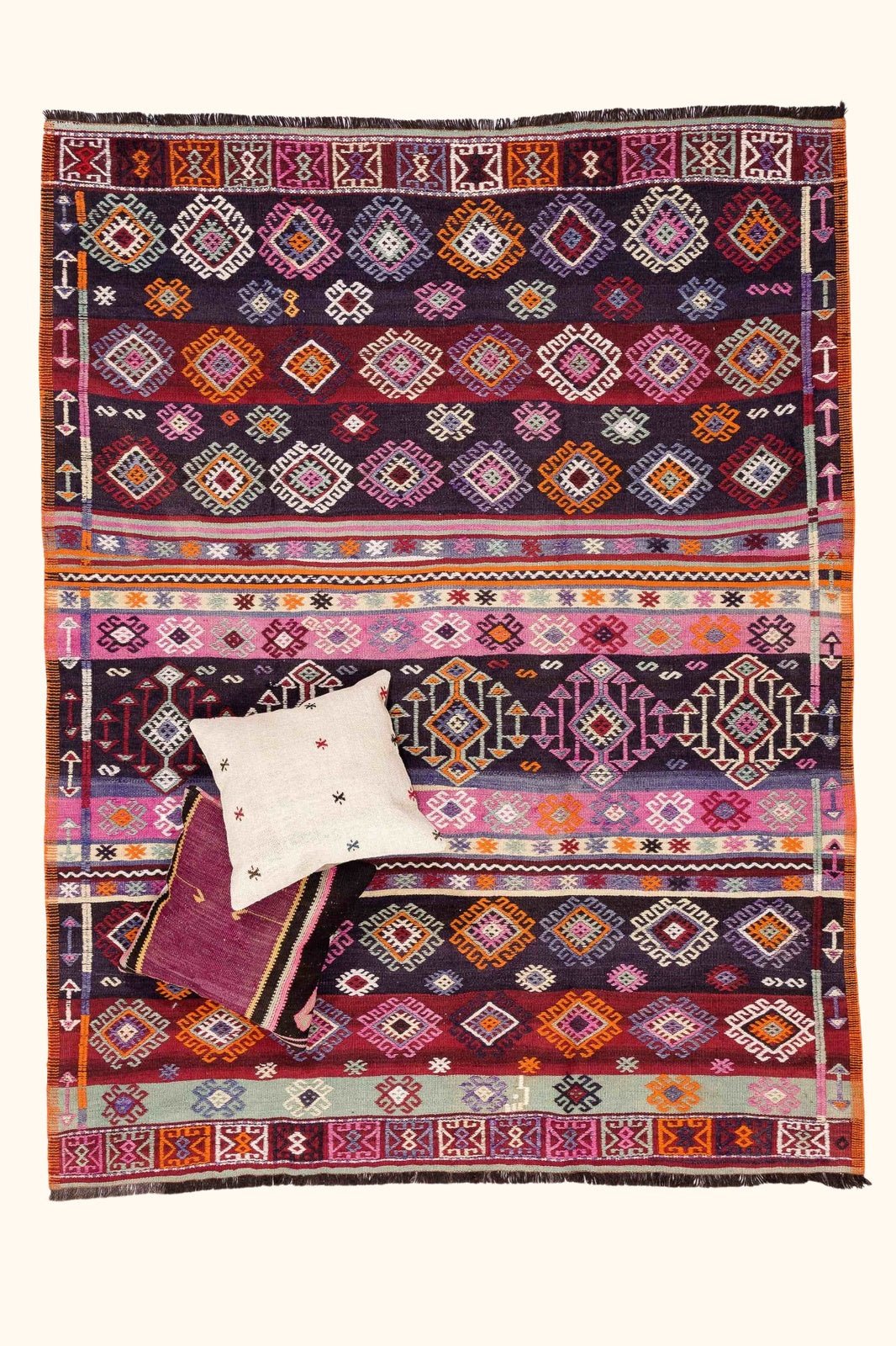 Vintage Kilim Kütahya 202x152cm - Wild Heart Free Soul