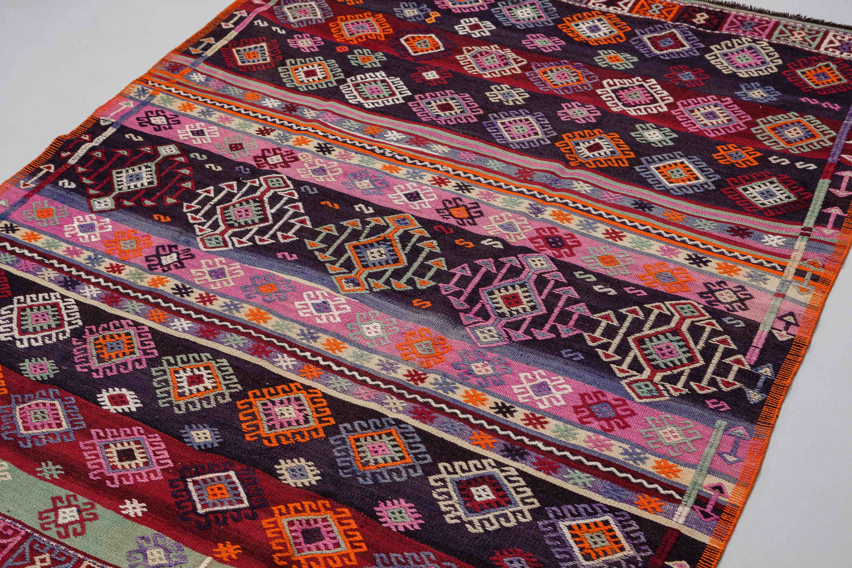 Vintage Kilim Kütahya 202x152cm - Wild Heart Free Soul