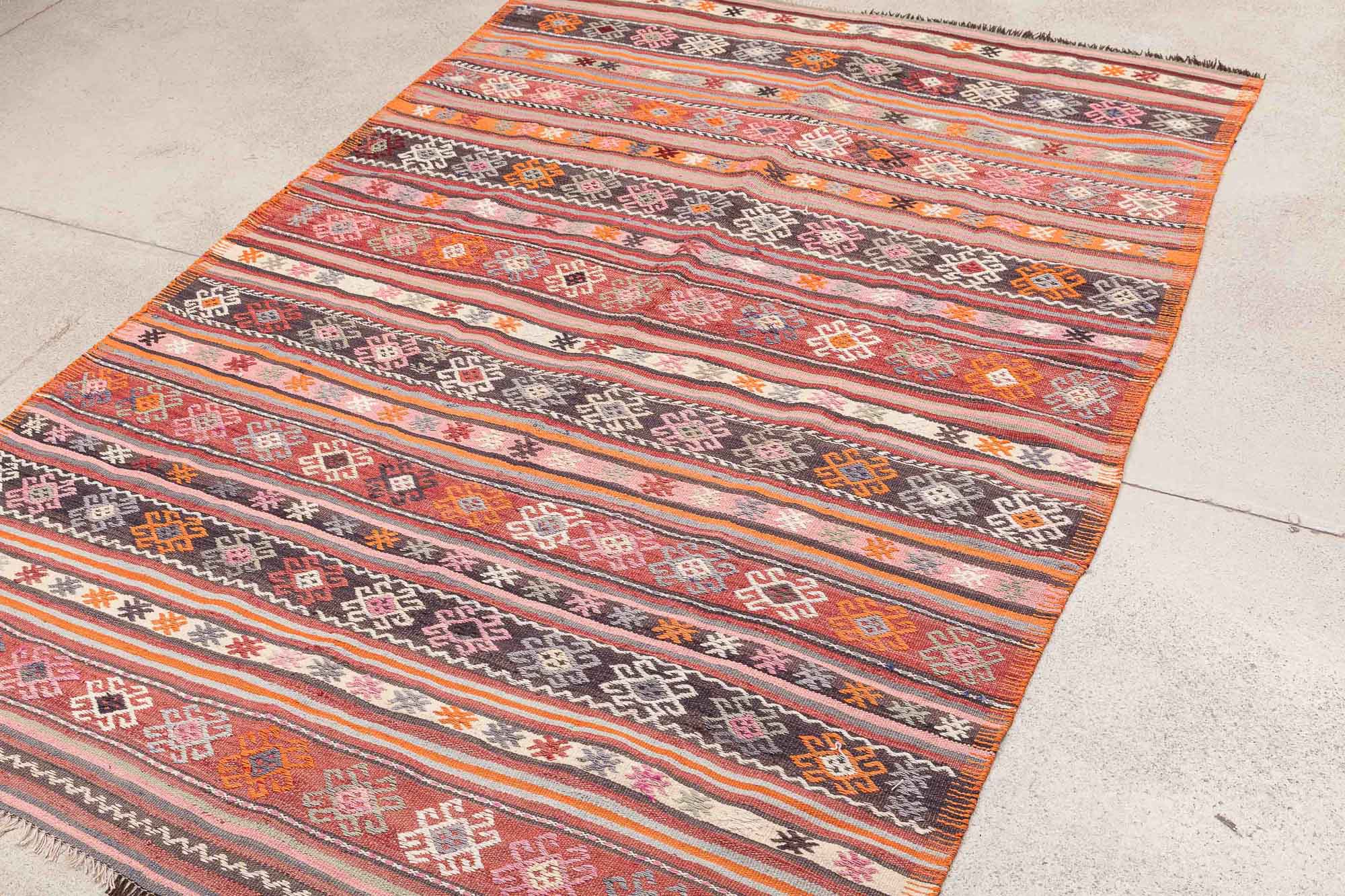Vintage Kilim Kütahya 225 x 142cm - Wild Heart Free Soul