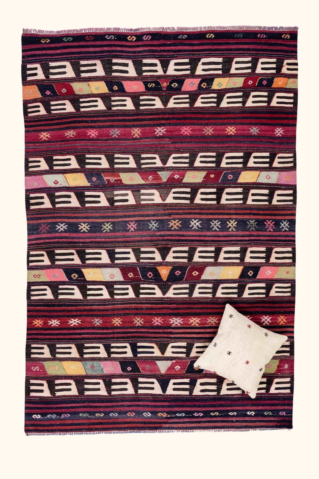 Vintage Kilim Kütahya 230x156cm - Wild Heart Free Soul