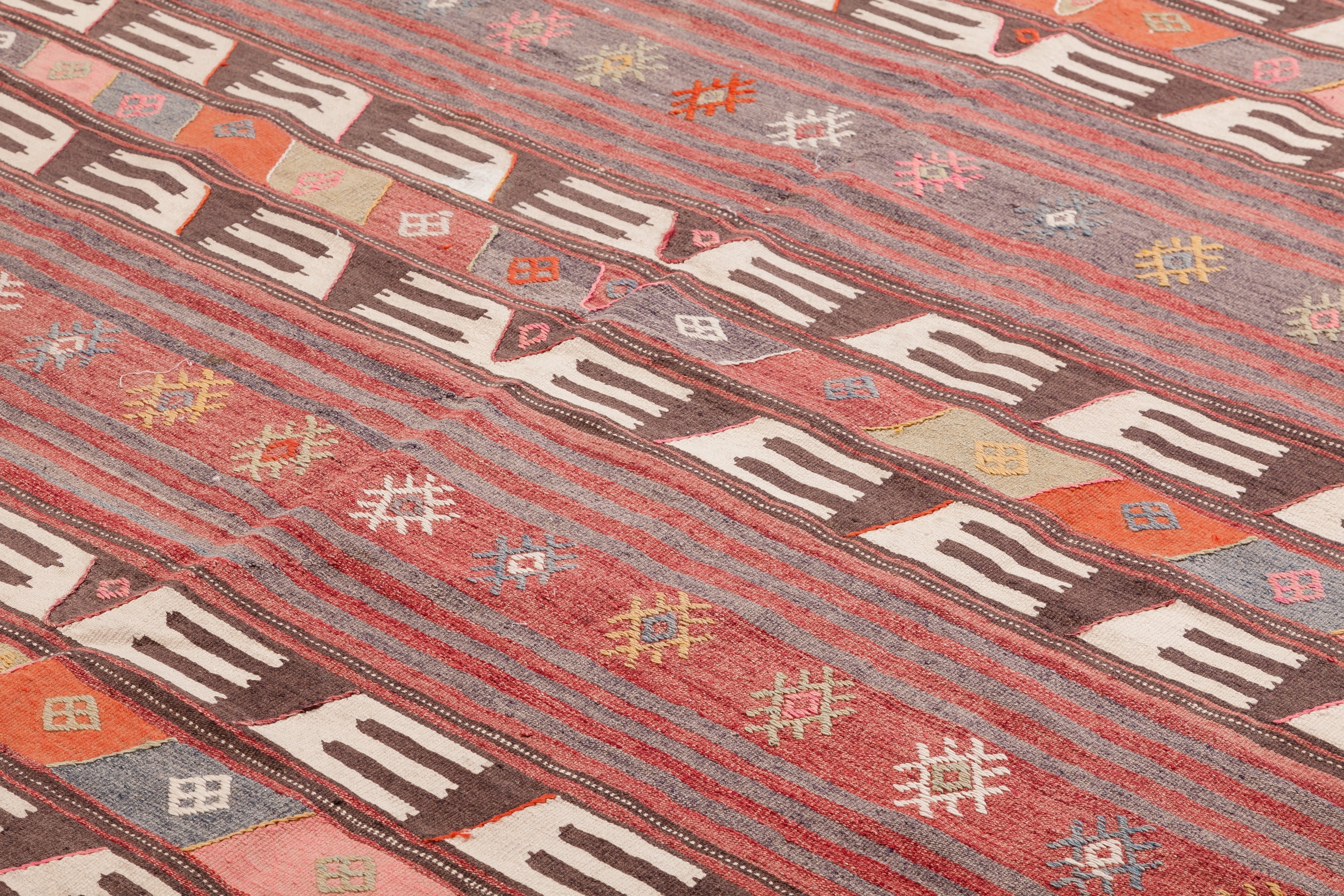 Vintage Kilim Kütahya 232x187cm - Wild Heart Free Soul