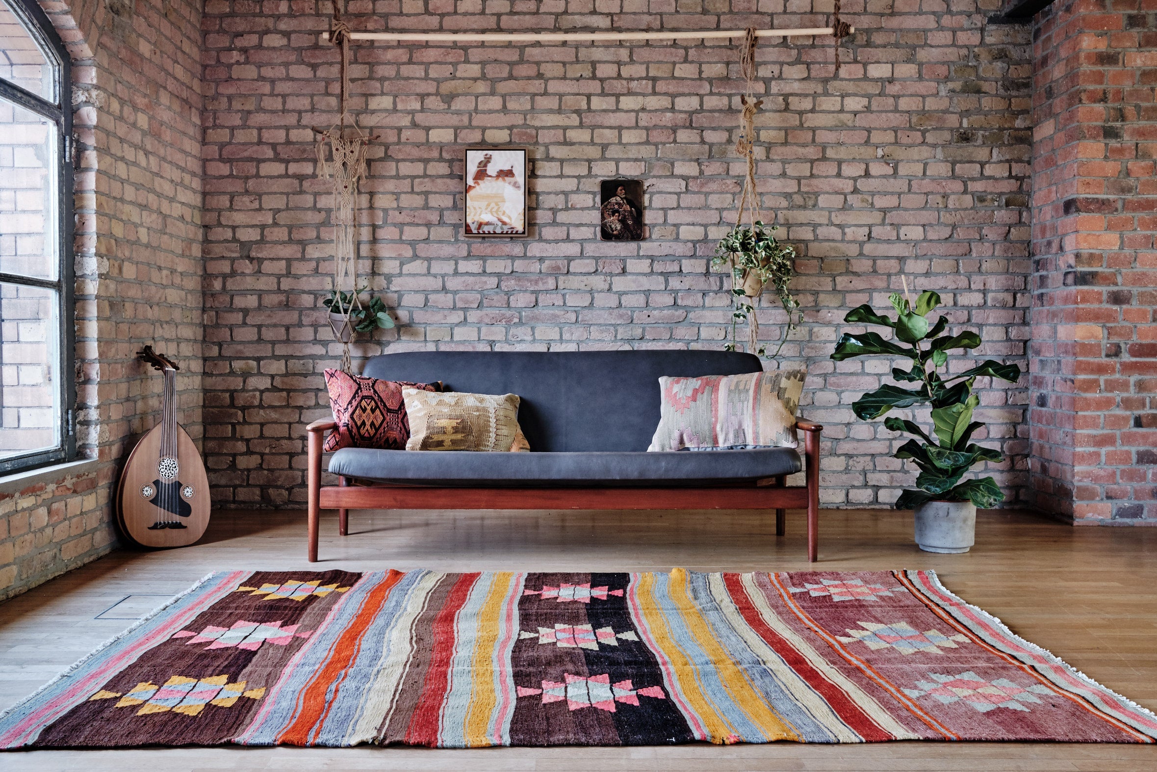 Vintage Kilim Kütahya 235x161cm - Wild Heart Free Soul