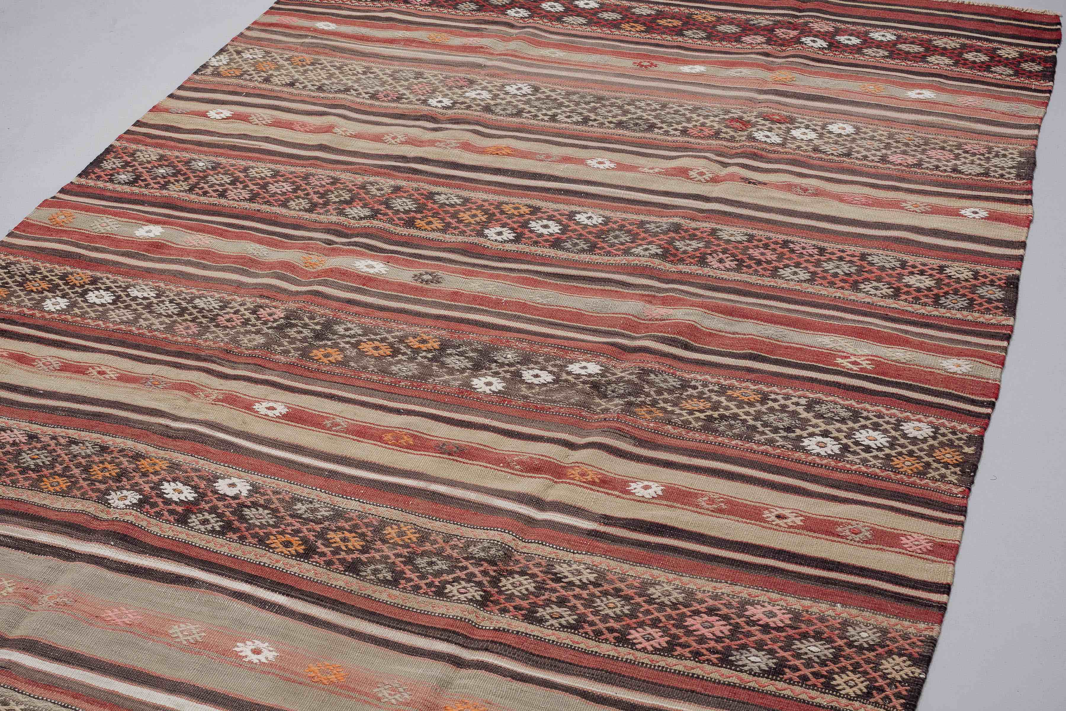 Vintage Kilim Kütahya 242x148cm - Wild Heart Free Soul