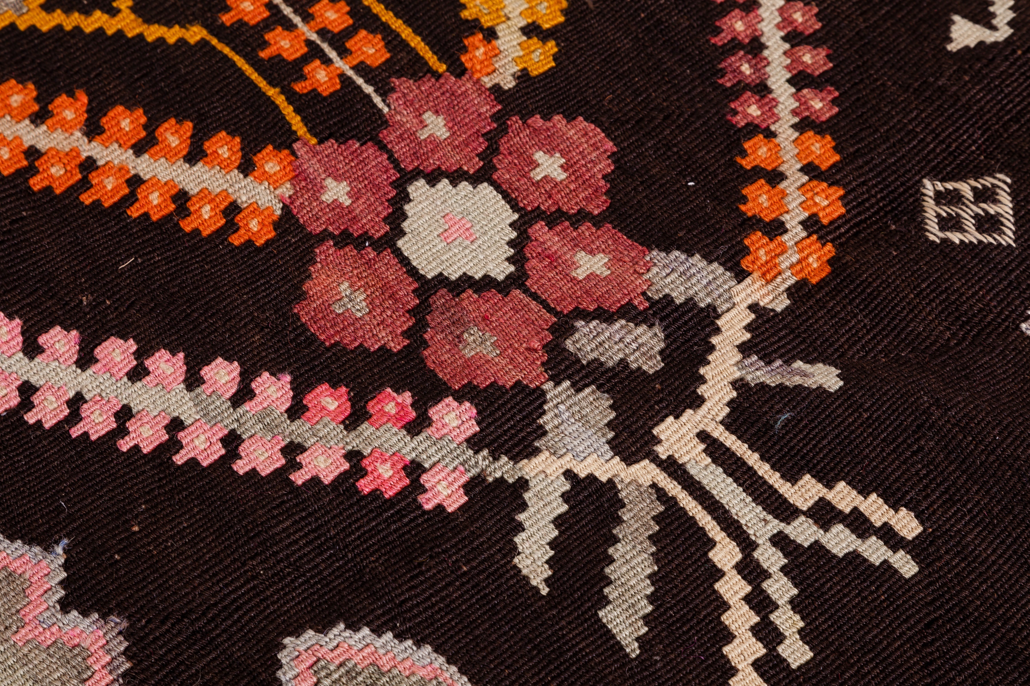 Vintage Kilim Läufer 1940s Kars 305x130 cm - Wild Heart Free Soul