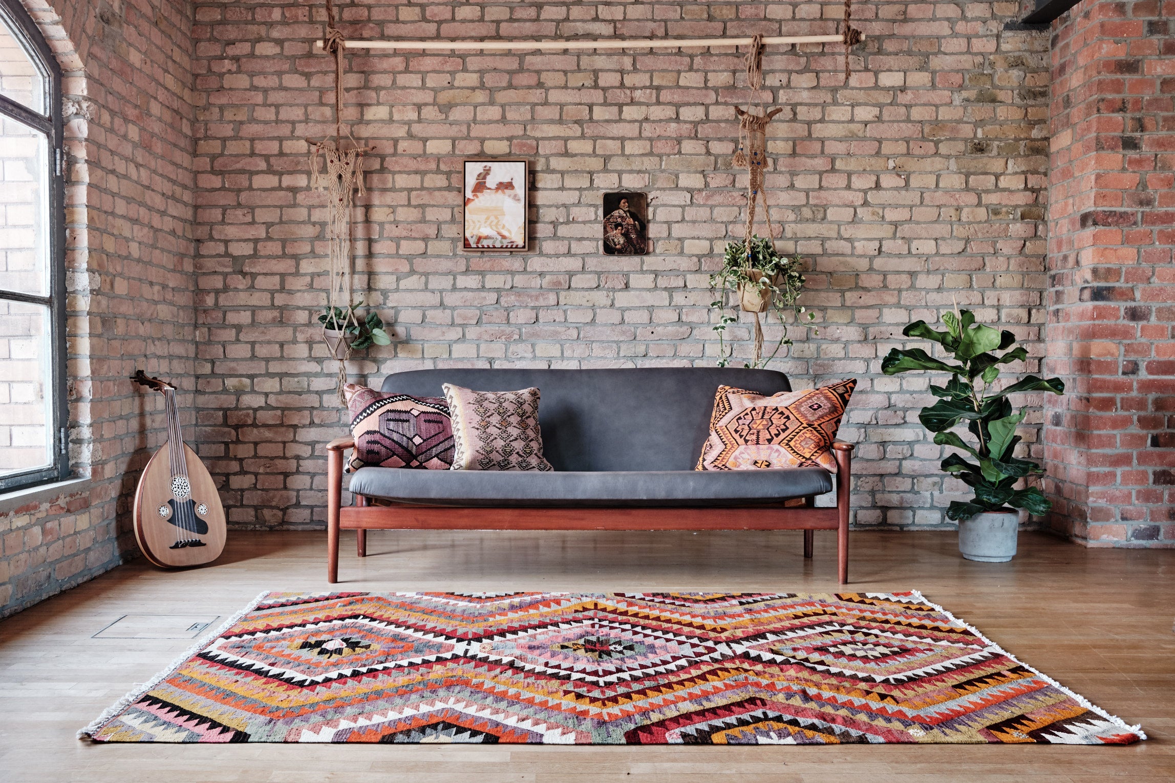 Vintage Kilim Milas 215x155cm - Wild Heart Free Soul