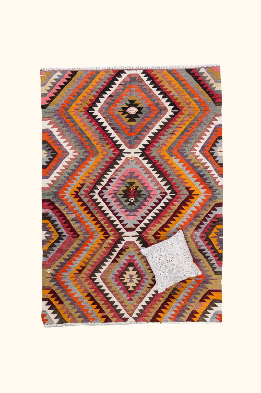 Vintage Kilim Milas 215x155cm - Wild Heart Free Soul