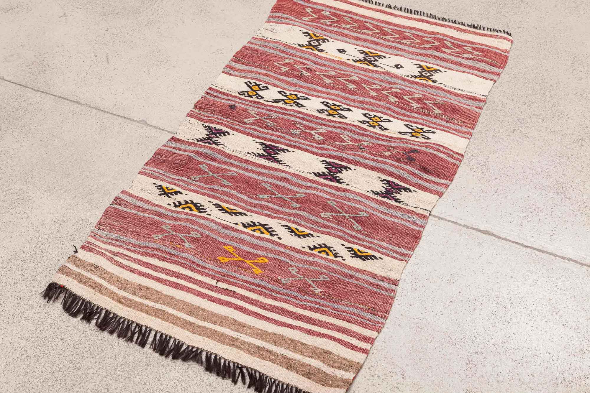Vintage Kilim, Mut 121x66cm - Wild Heart Free Soul