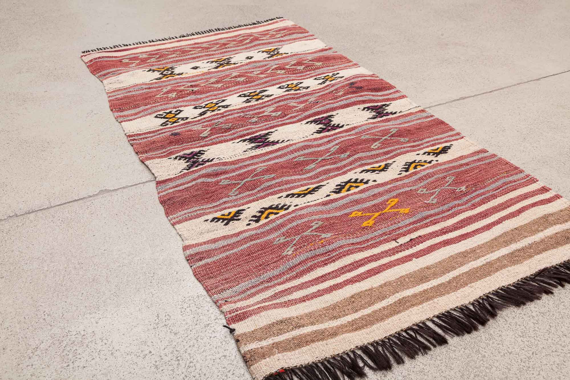 Vintage Kilim, Mut 121x66cm - Wild Heart Free Soul